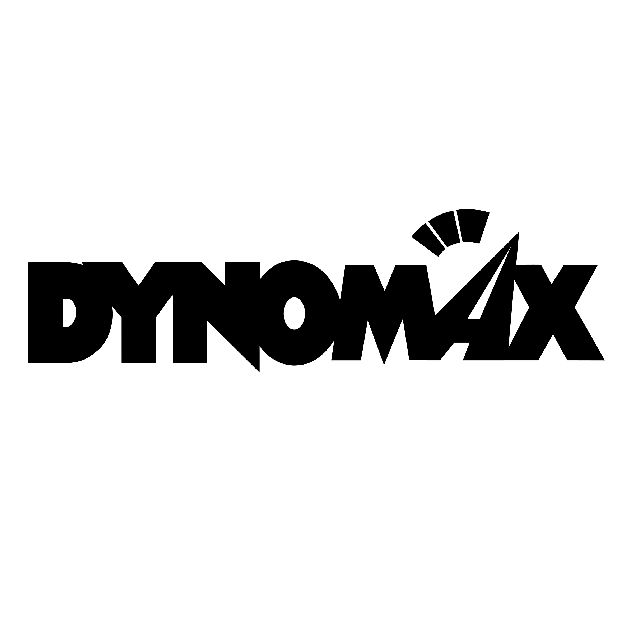 Dynomax Logo black and white