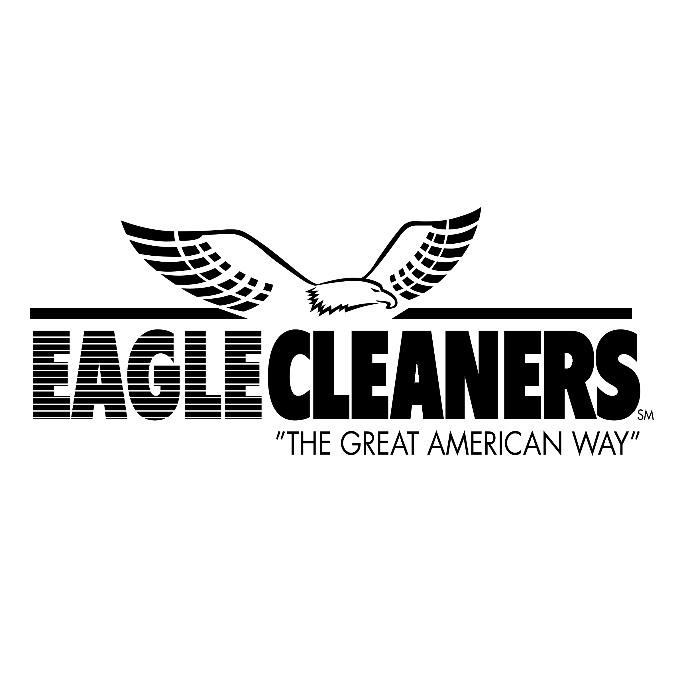 Eagle Cleaners Logo PNG Transparent & SVG Vector Freebie Supply