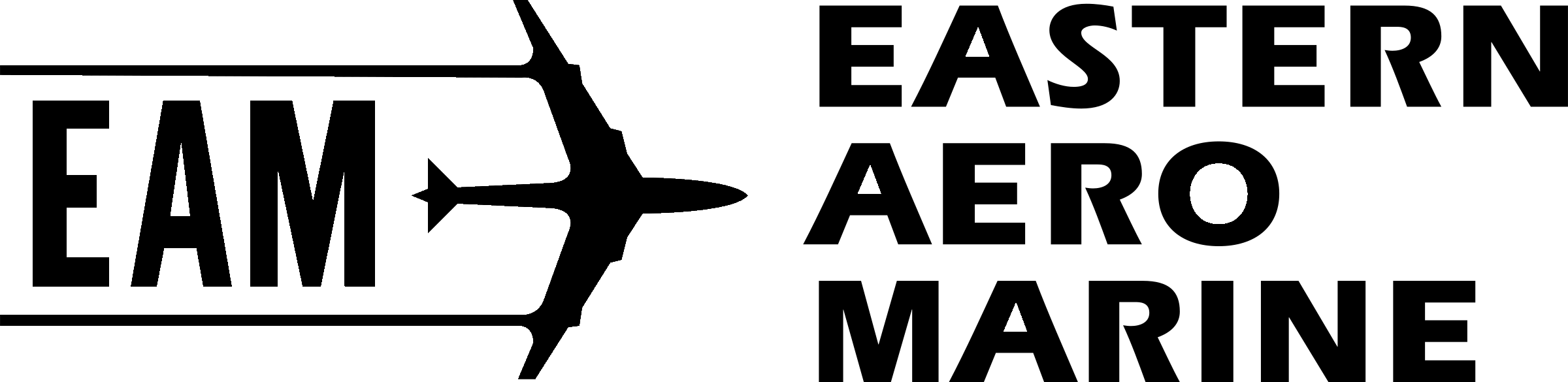 EAM Logo black and white