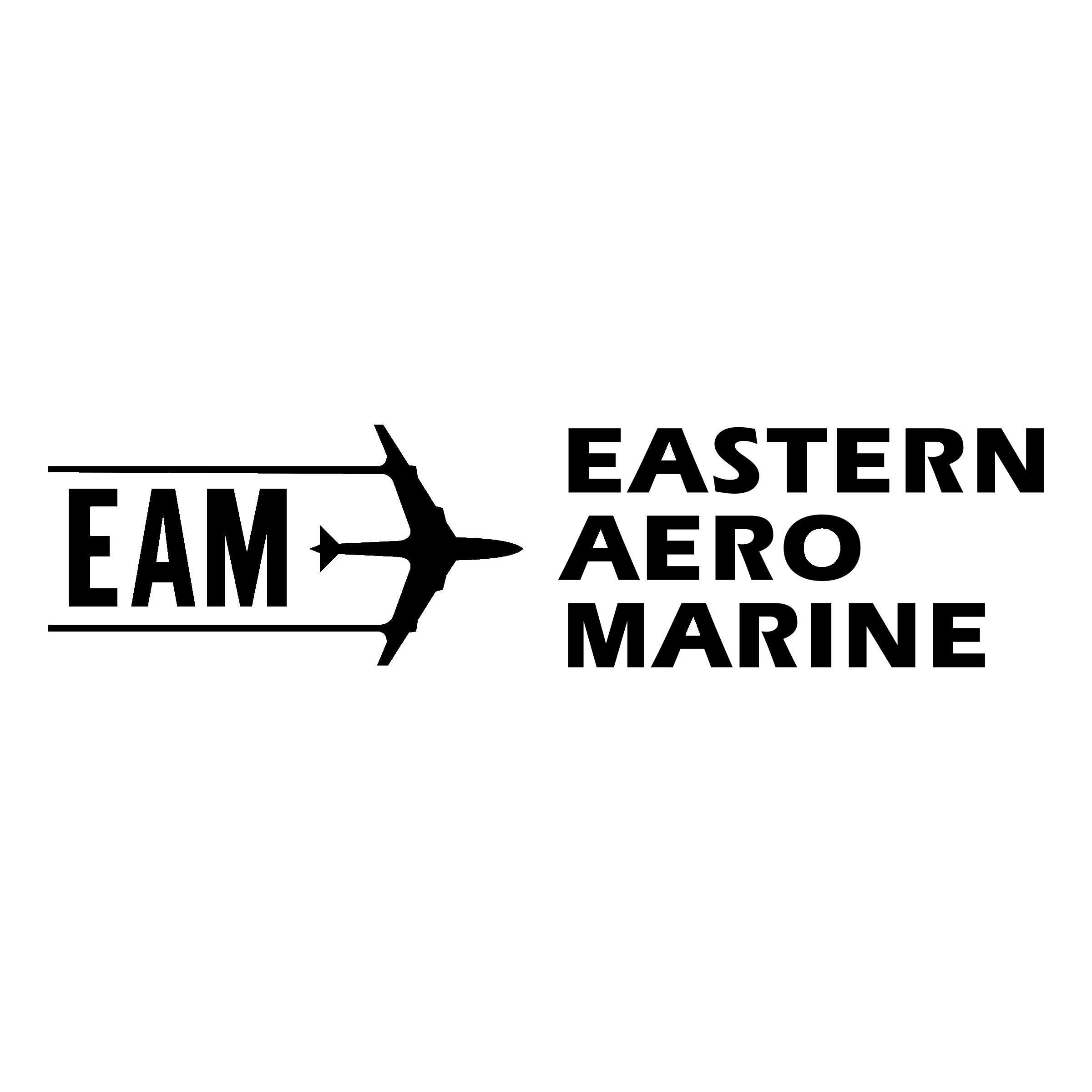 EAM Logo black and white