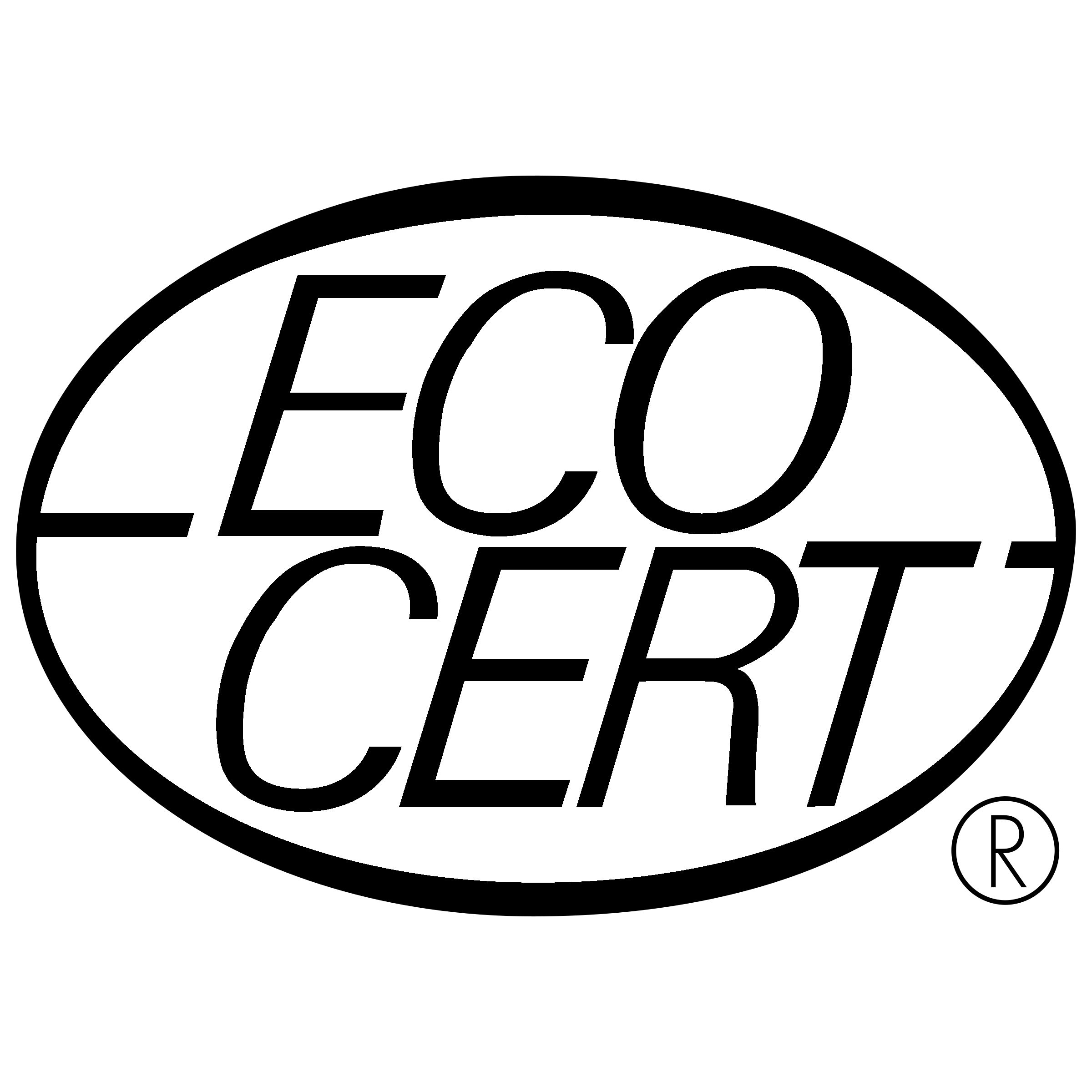 Ecocert Logo black and white
