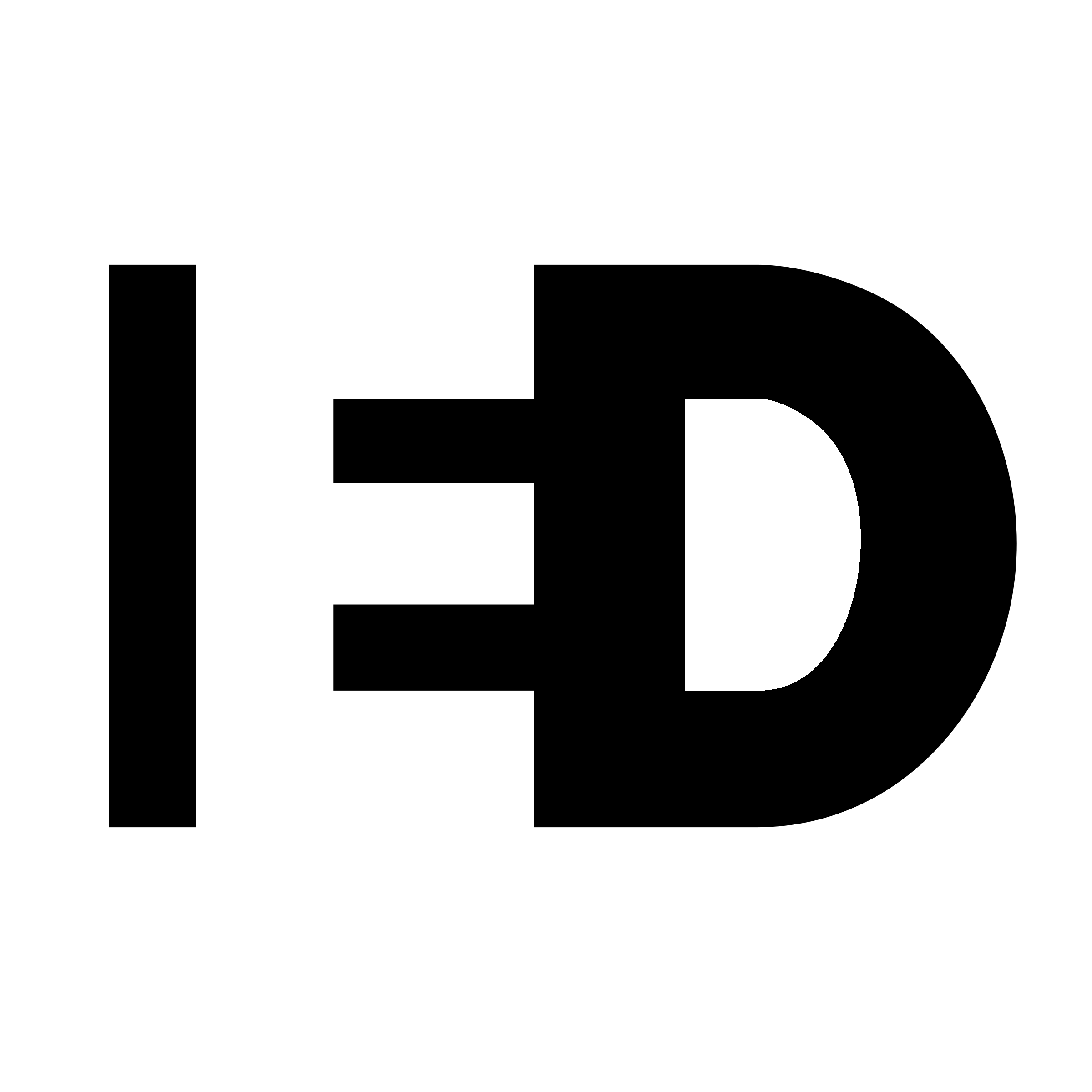 ED Logo black and white