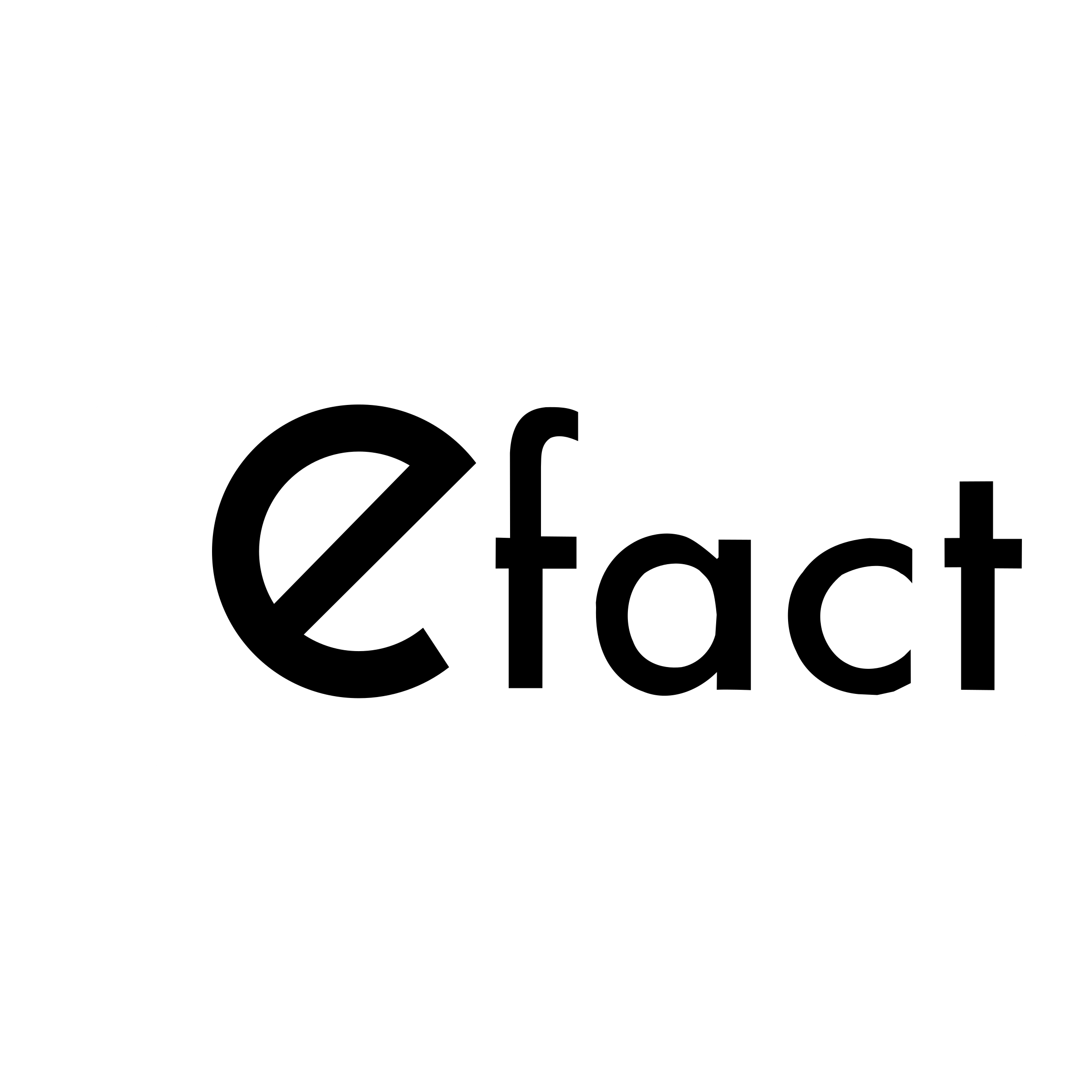 Efact Logo black and white