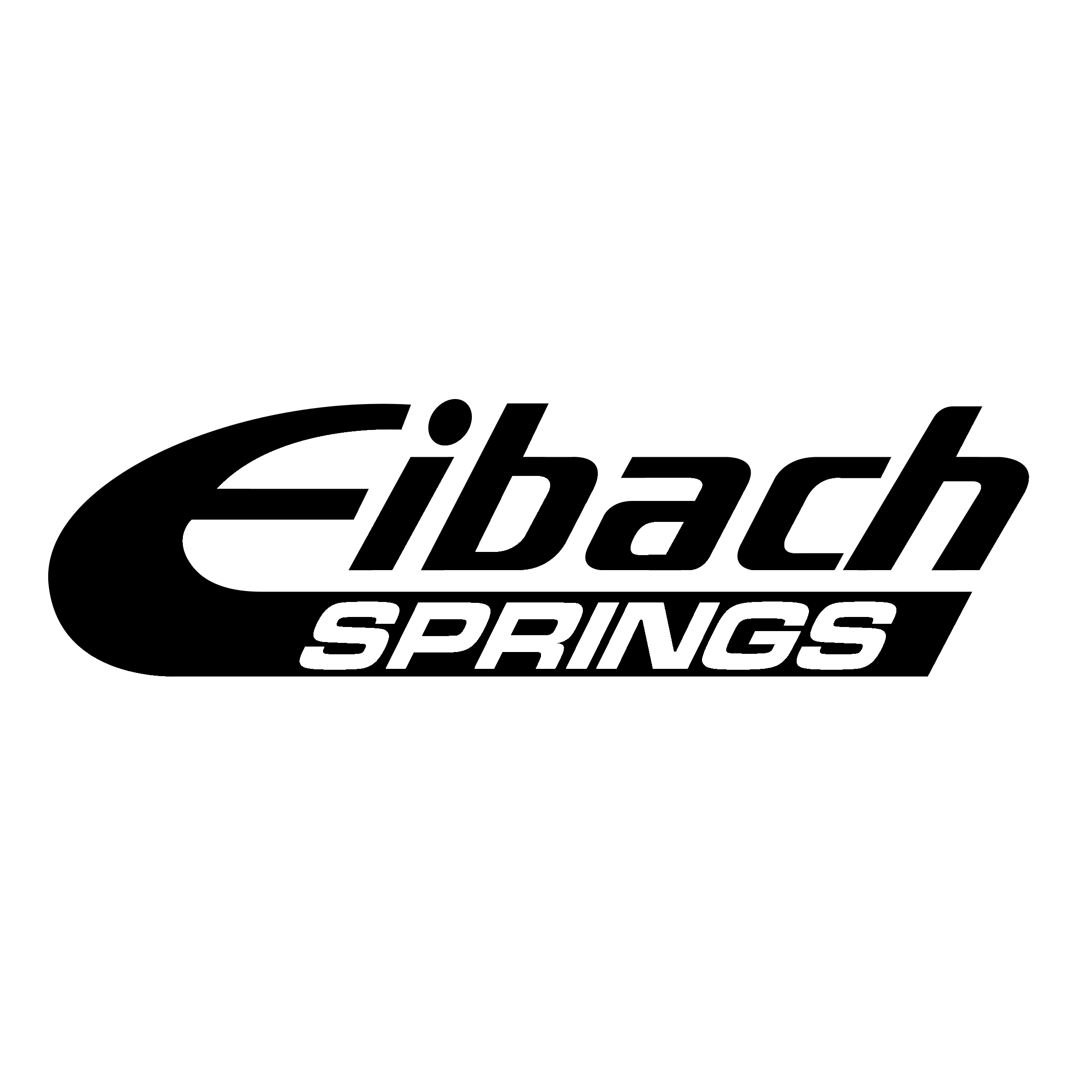 Eibach Springs Logo black and white