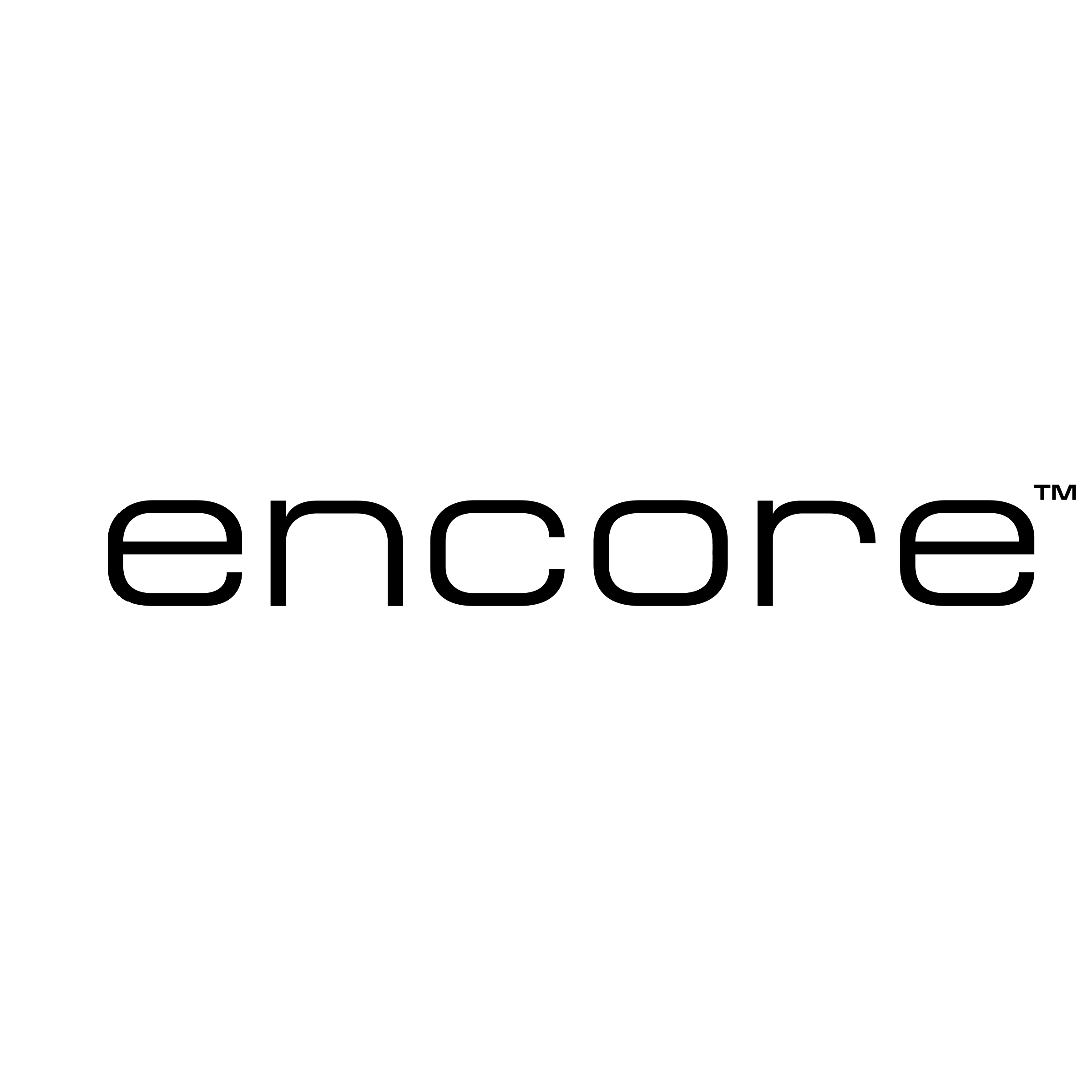Encore Logo black and white