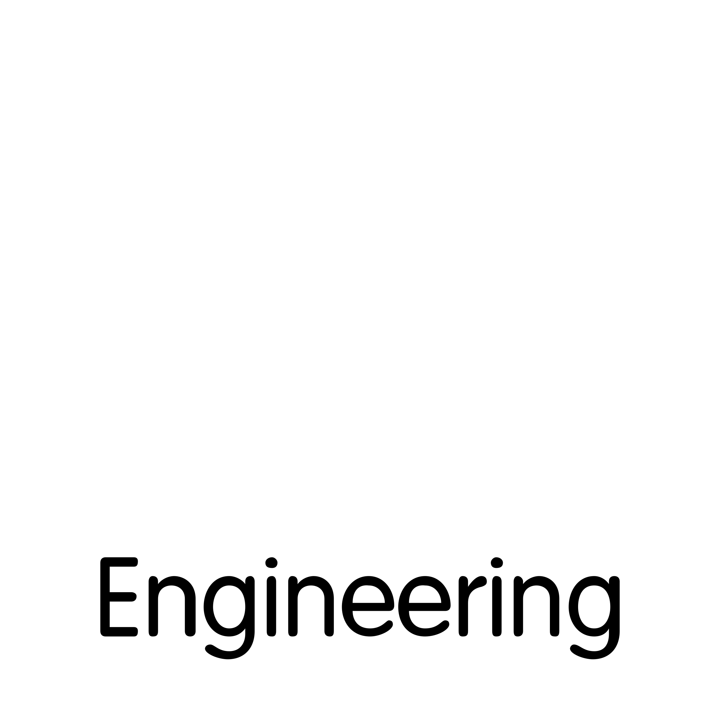 Engineering Colleges Logo black and white