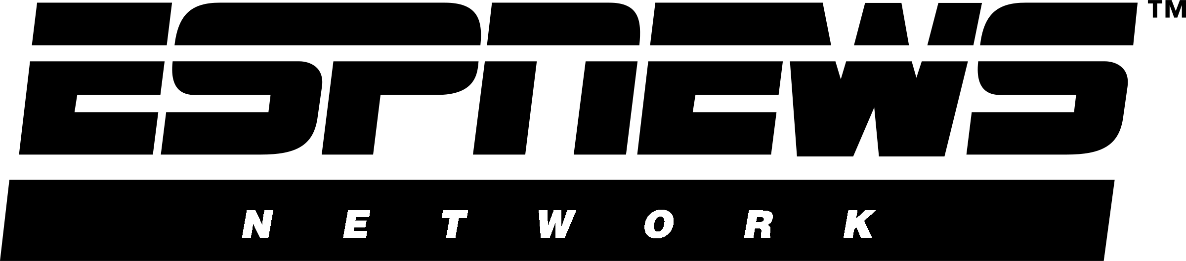 Espnews Logo black and white