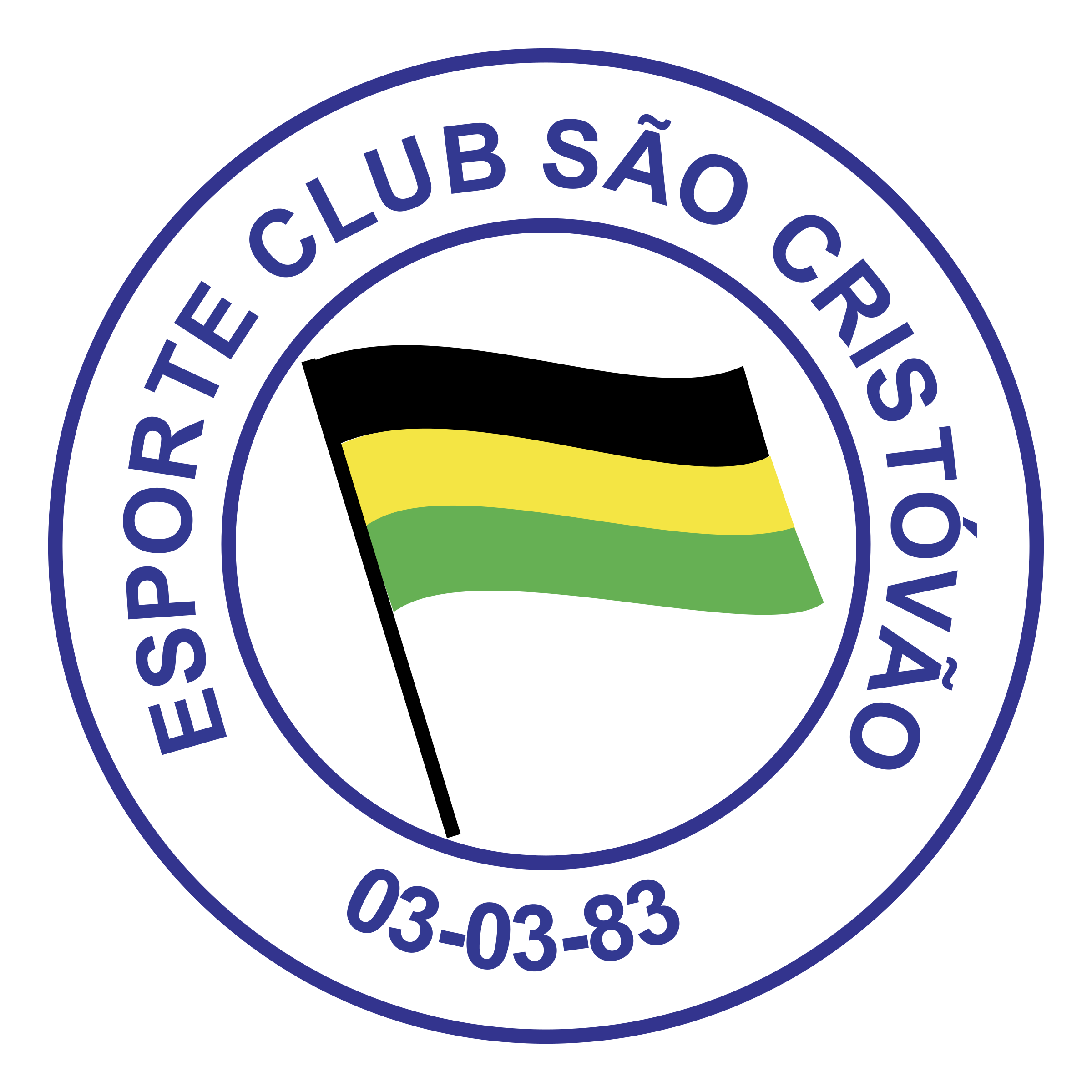 Esporte Clube Sao Cristovao de Sao Leopoldo RS Logo png transparent