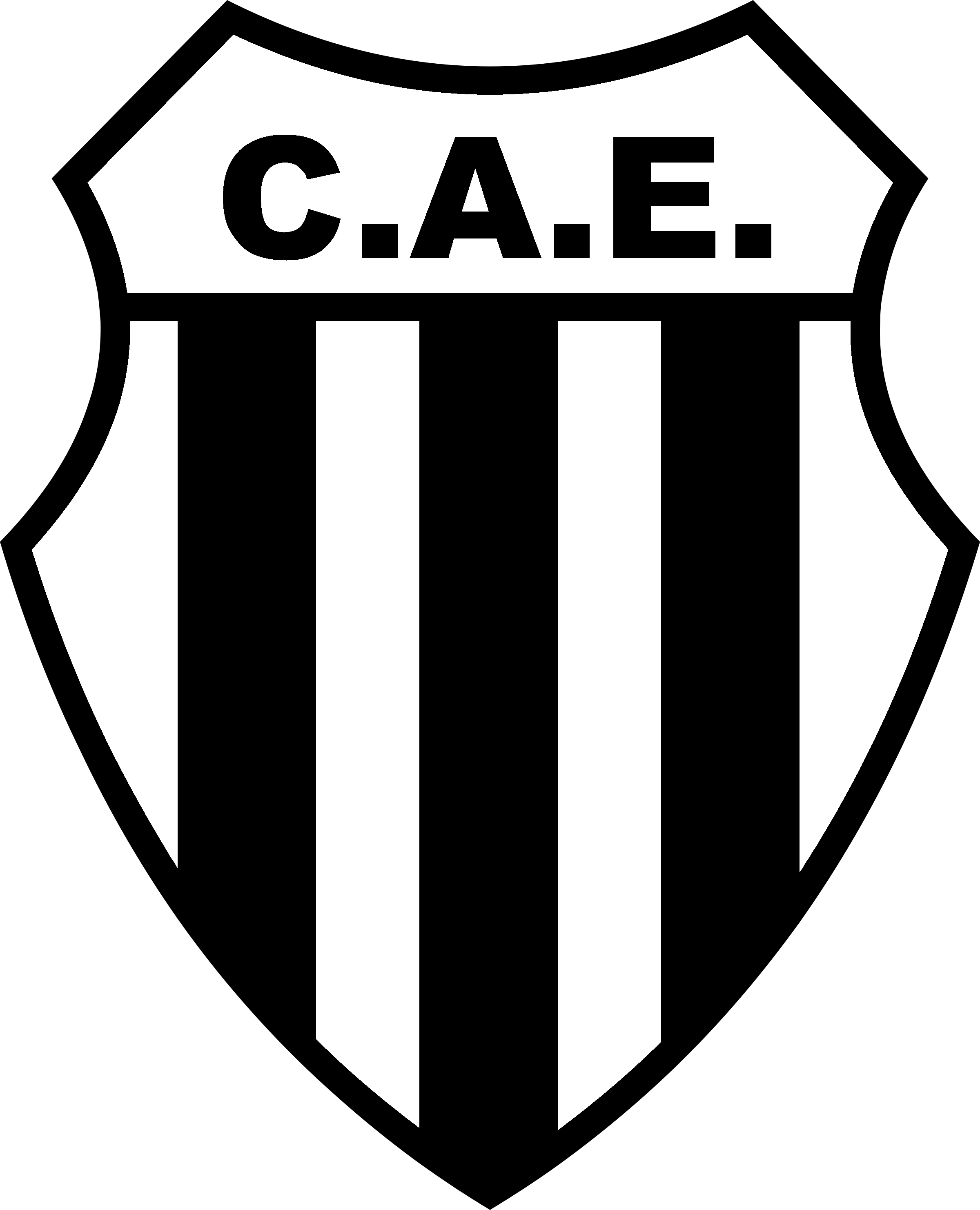 Estudi 1 Logo black and white