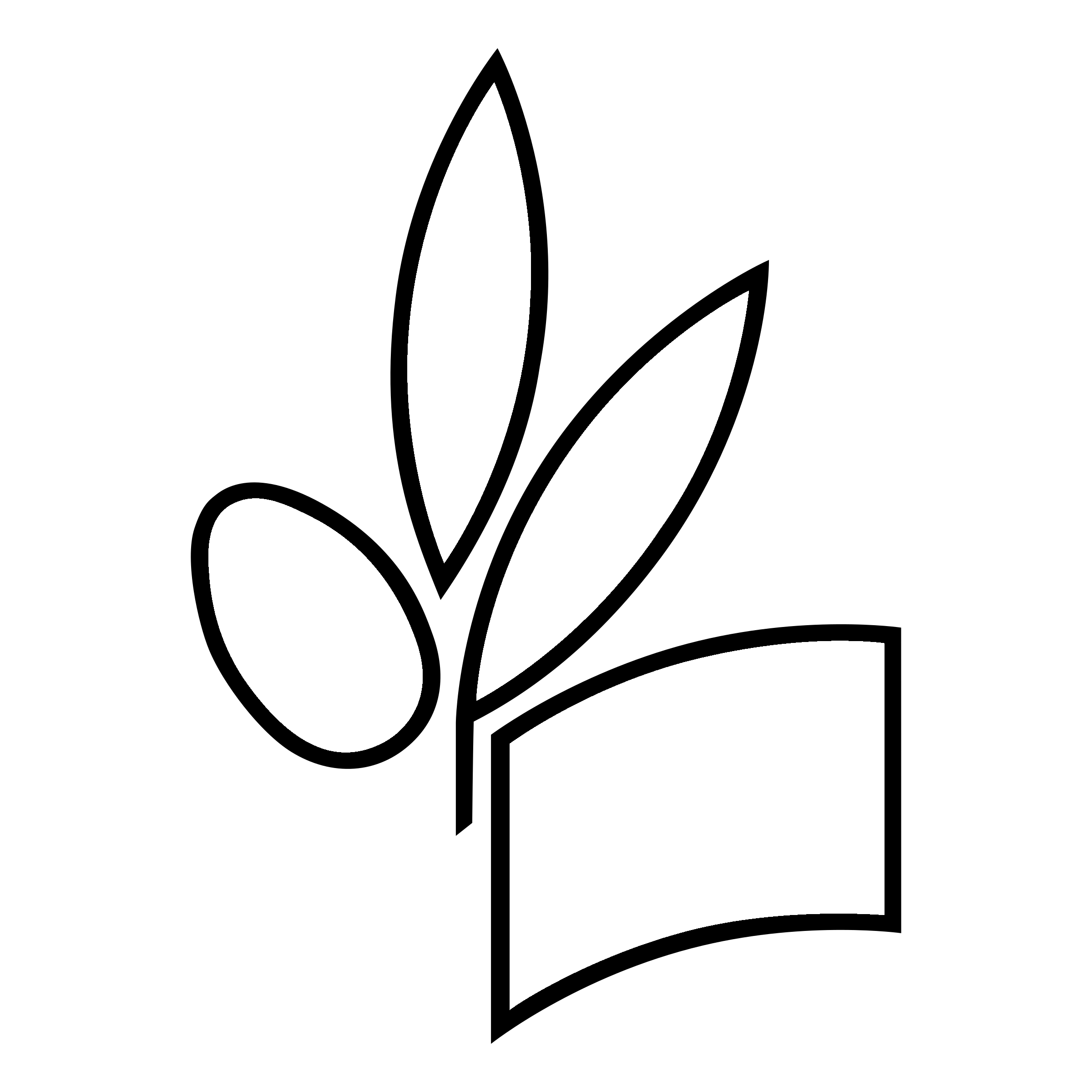 Europe Olive Logo black and white
