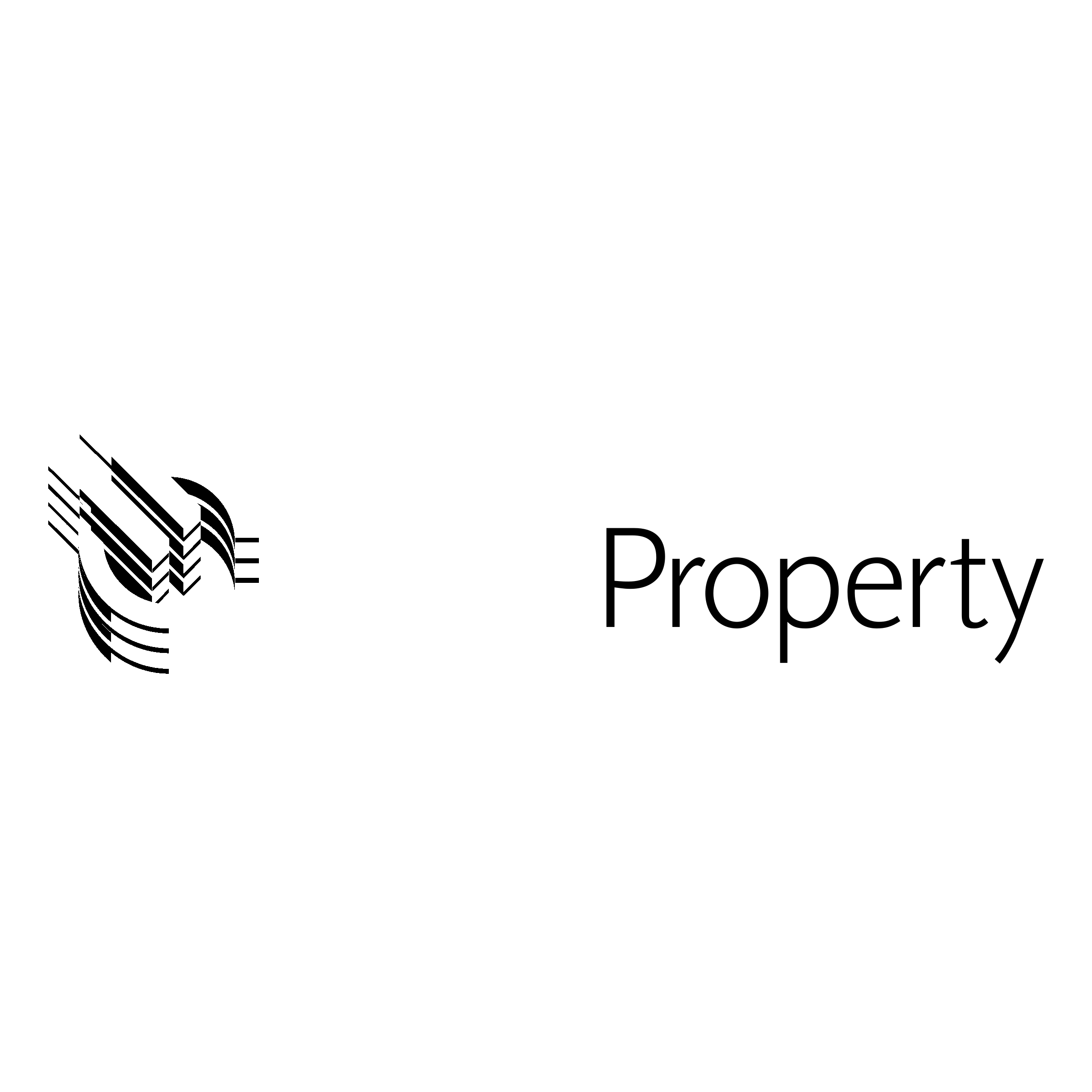 EuroProperty Logo black and white