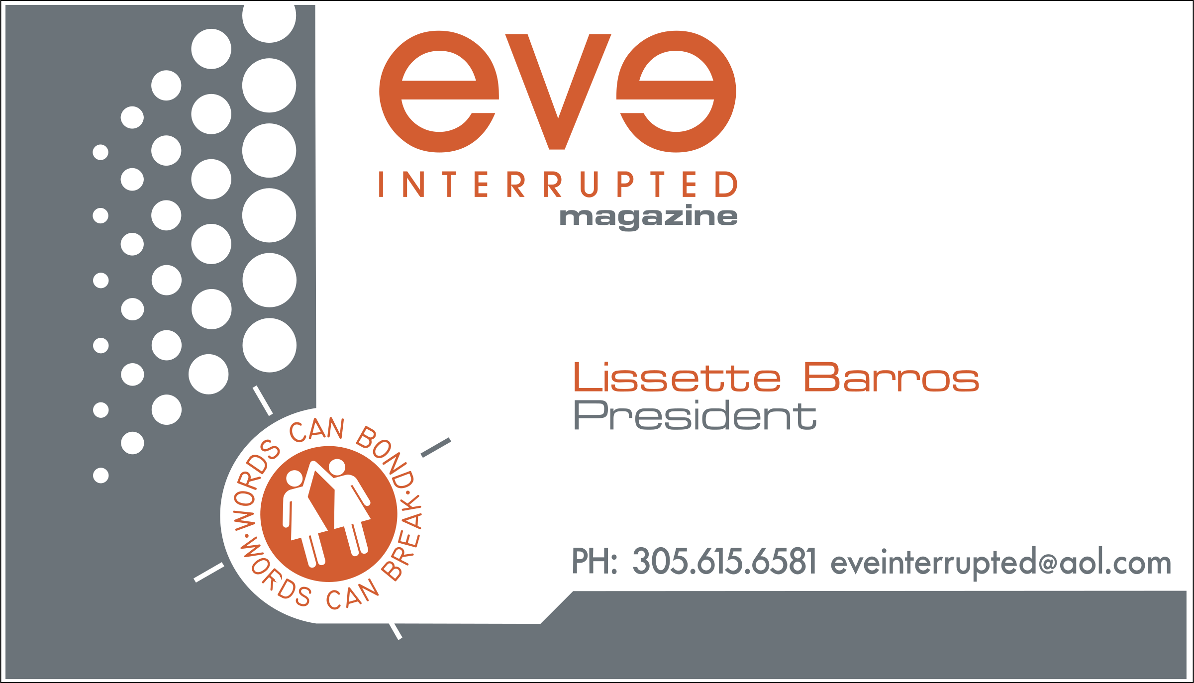 Eve Interrupted Magazine Logo png transparent