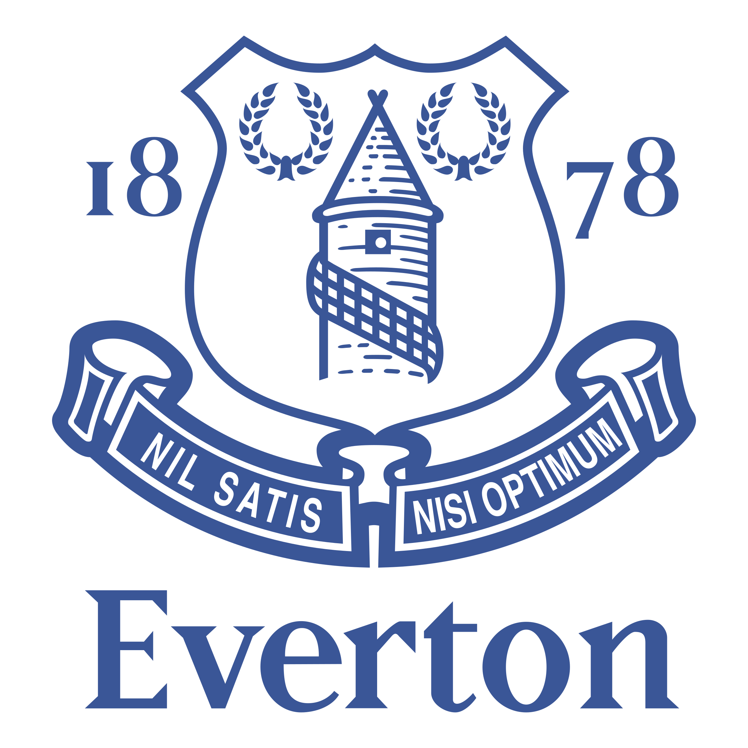 Everton FC Logo PNG Transparent & SVG Vector - Freebie Supply