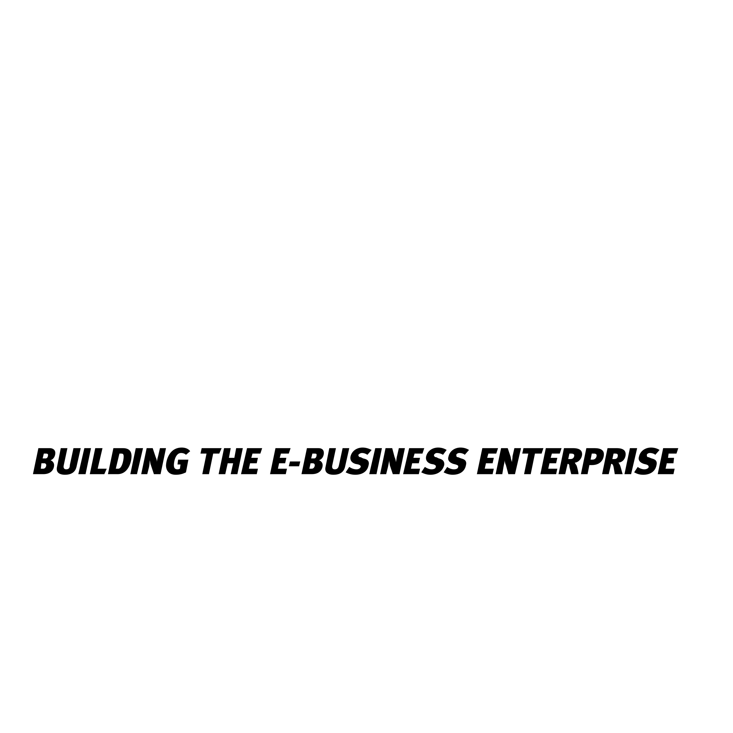 eWeek Logo black and white
