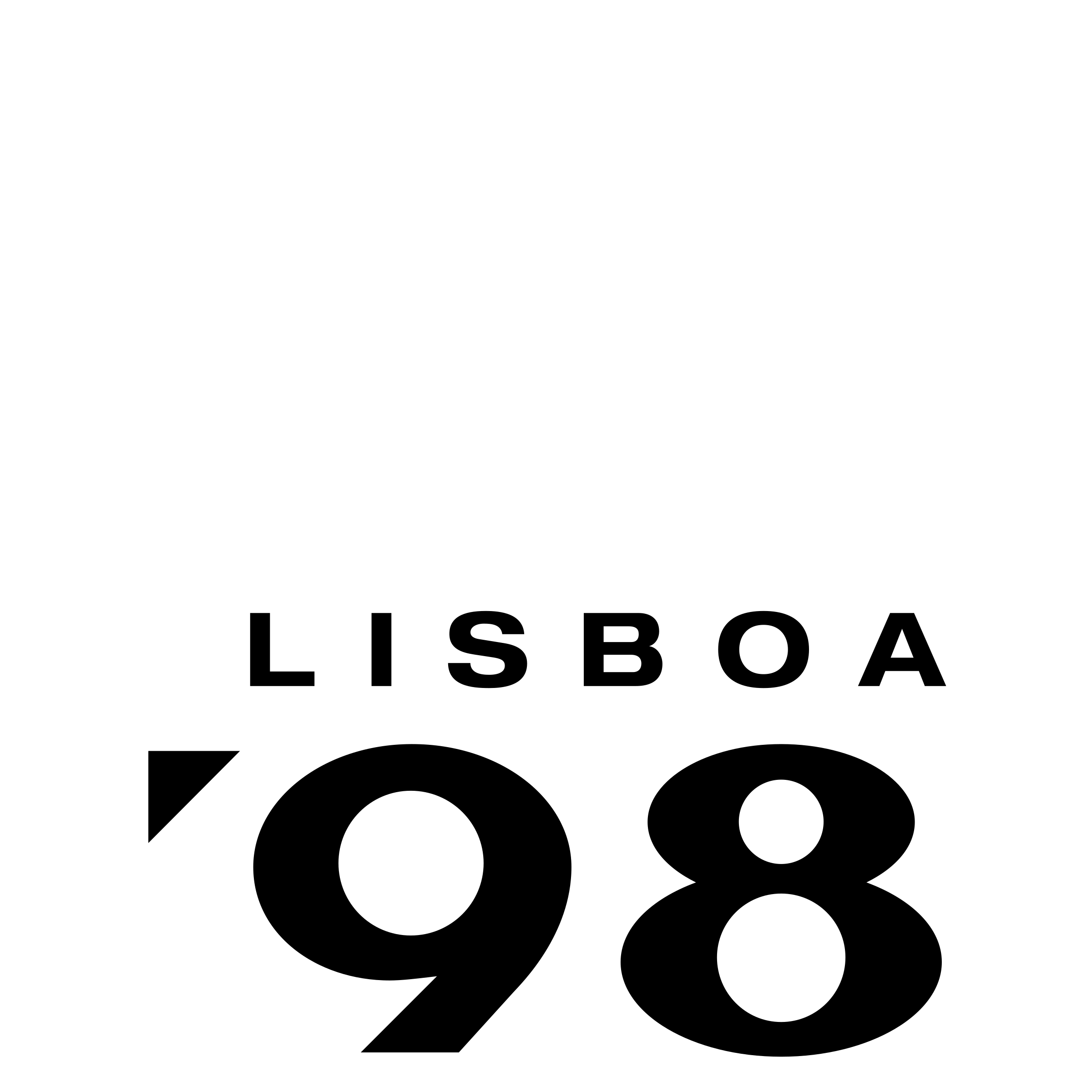 Expo 98 Logo black and white