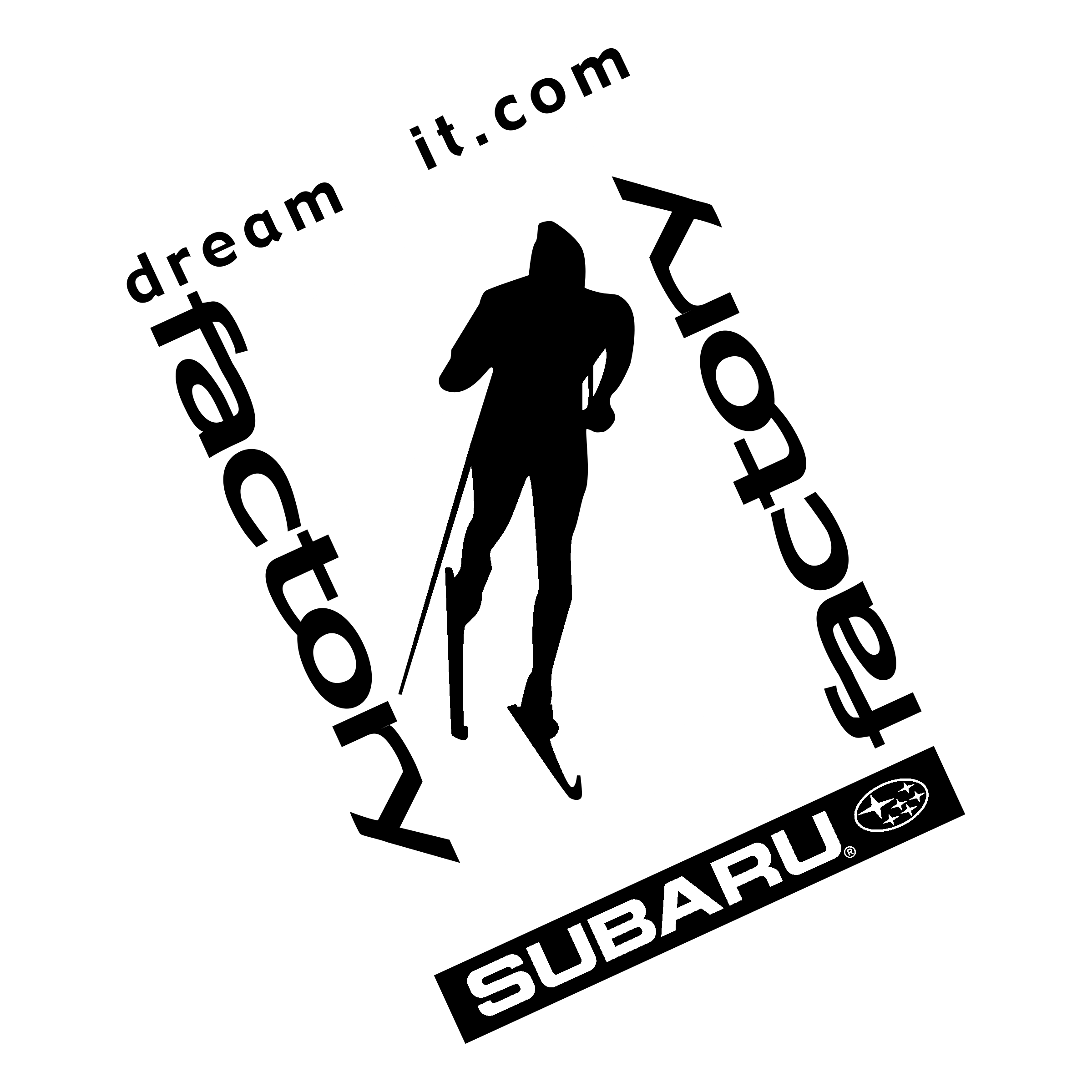 Factory Team Logo black and white