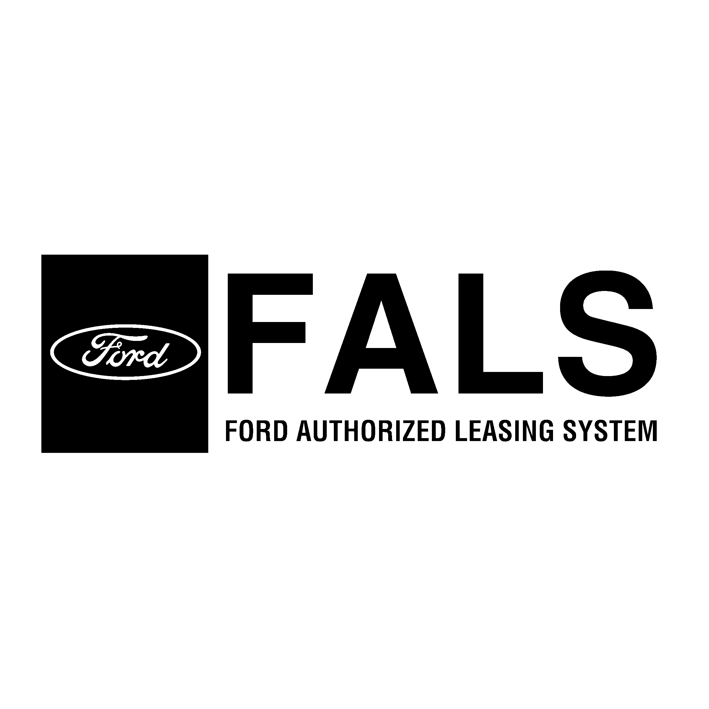 FALS Logo black and white