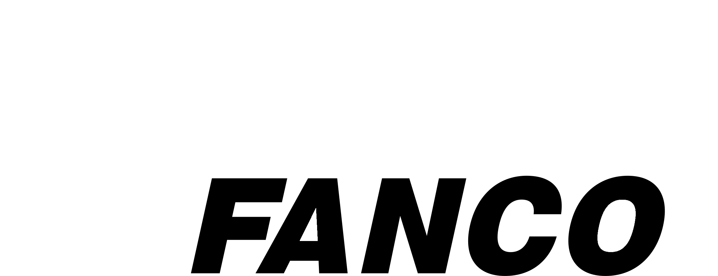 Fanco Logo black and white