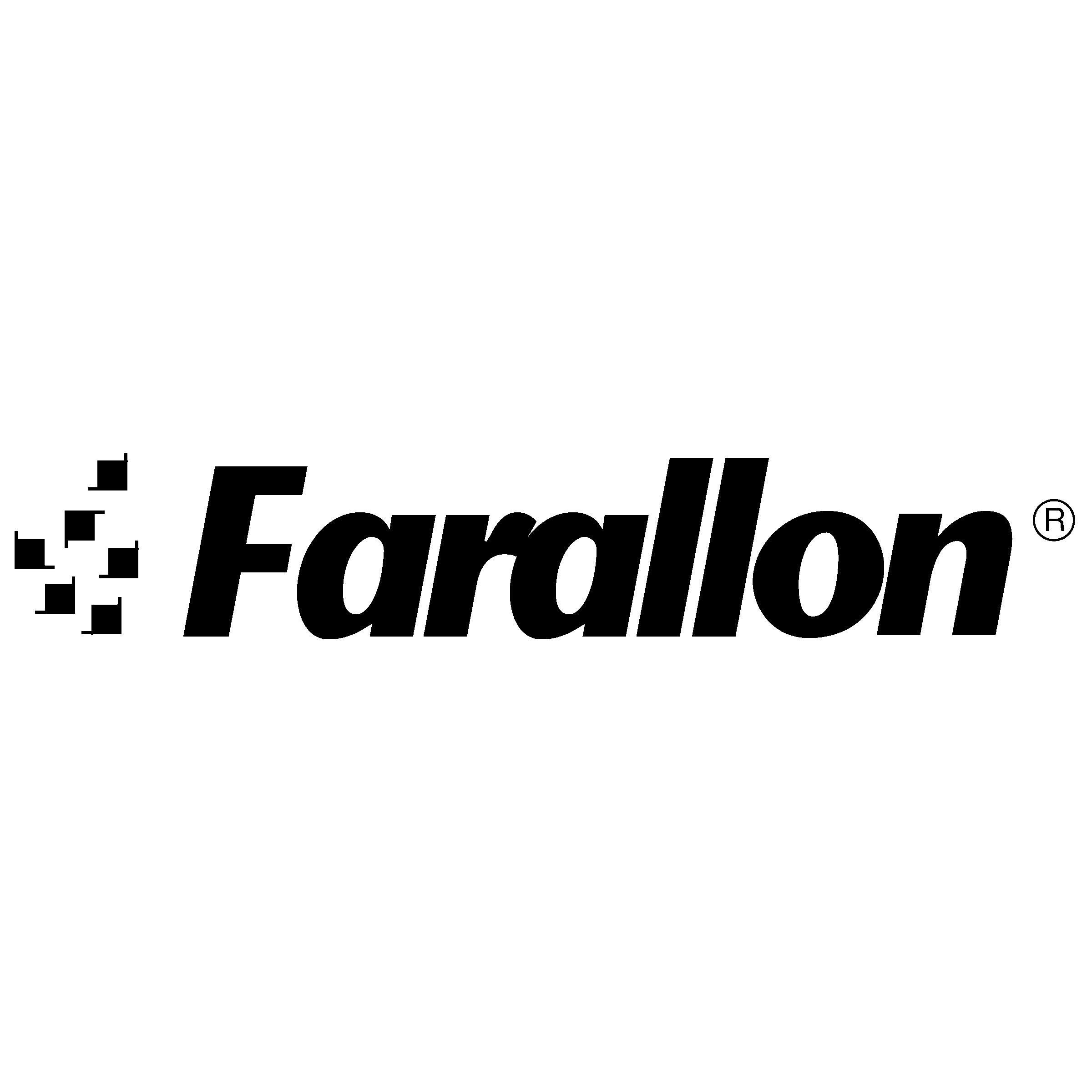 Farallon Computing Inc Logo black and white