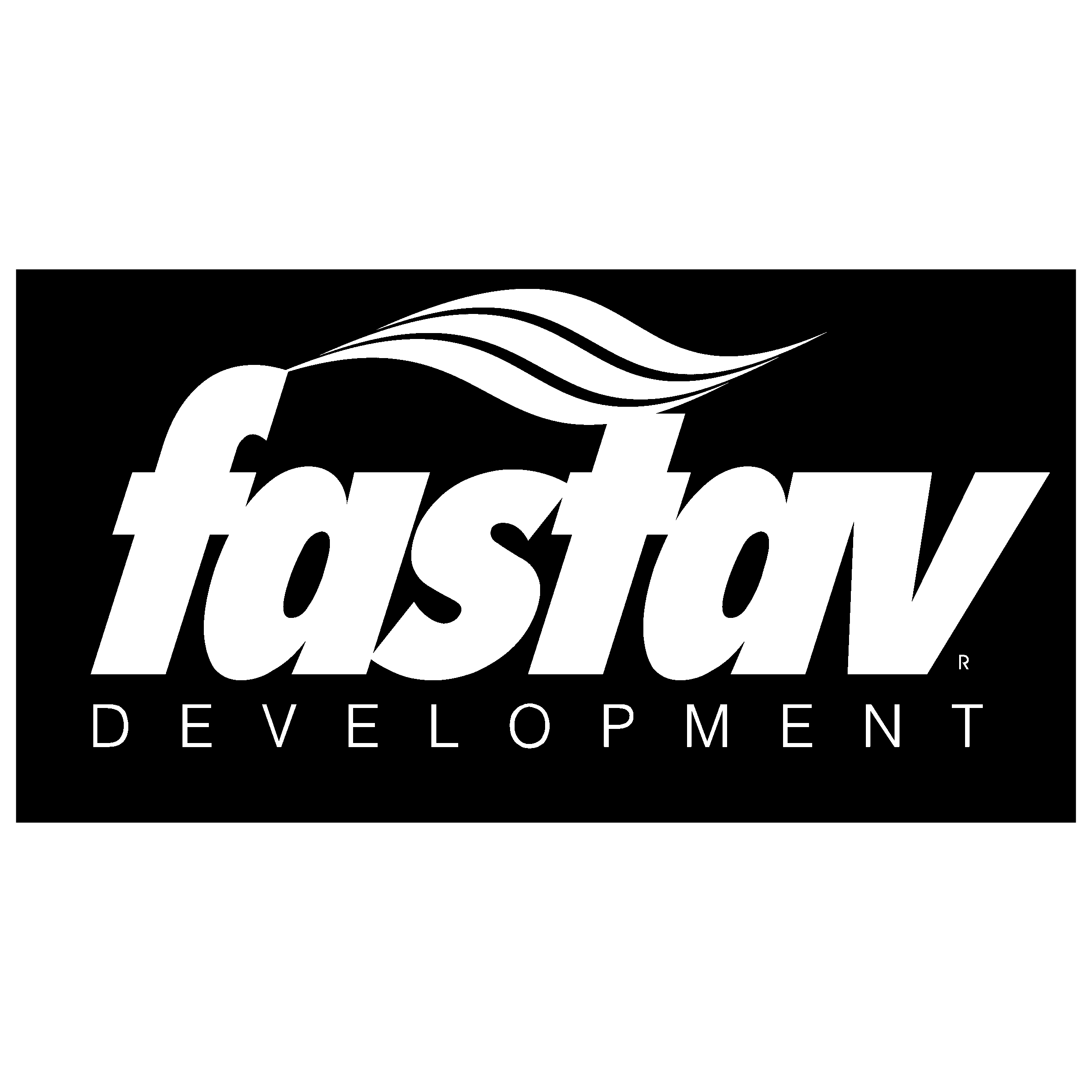 Fastav Logo black and white