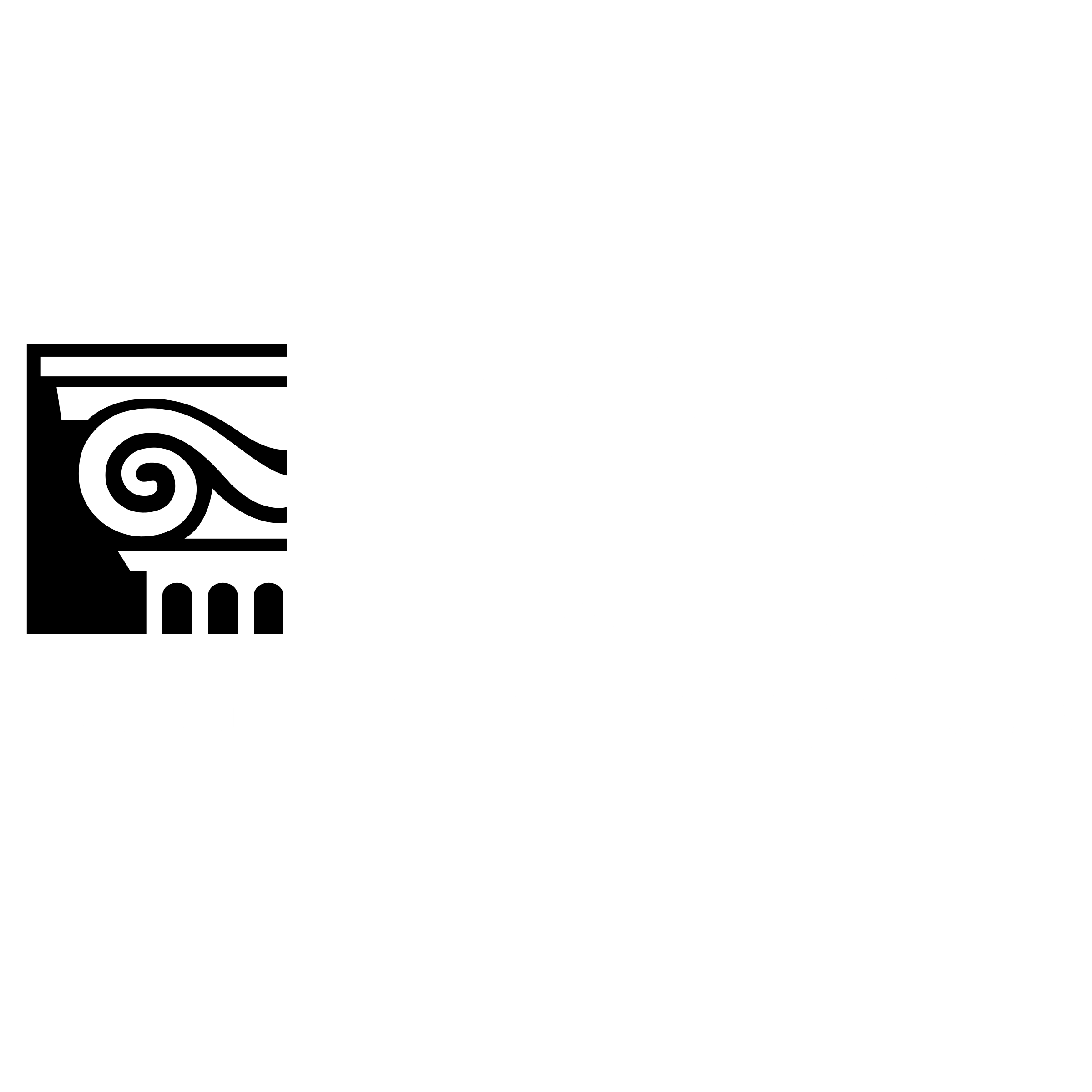 FCW Logo black and white