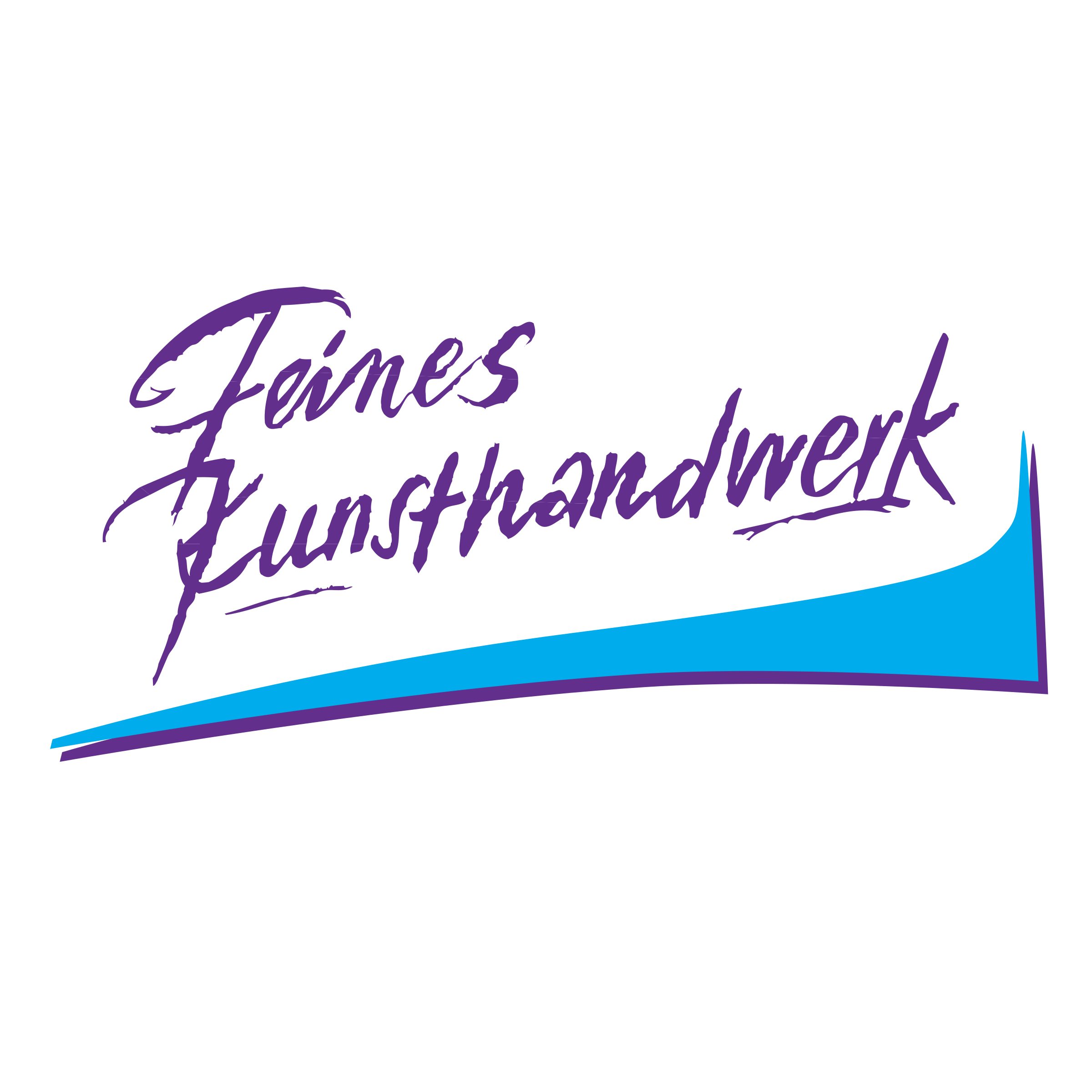 Feines Kunsthandwerk Logo png transparent
