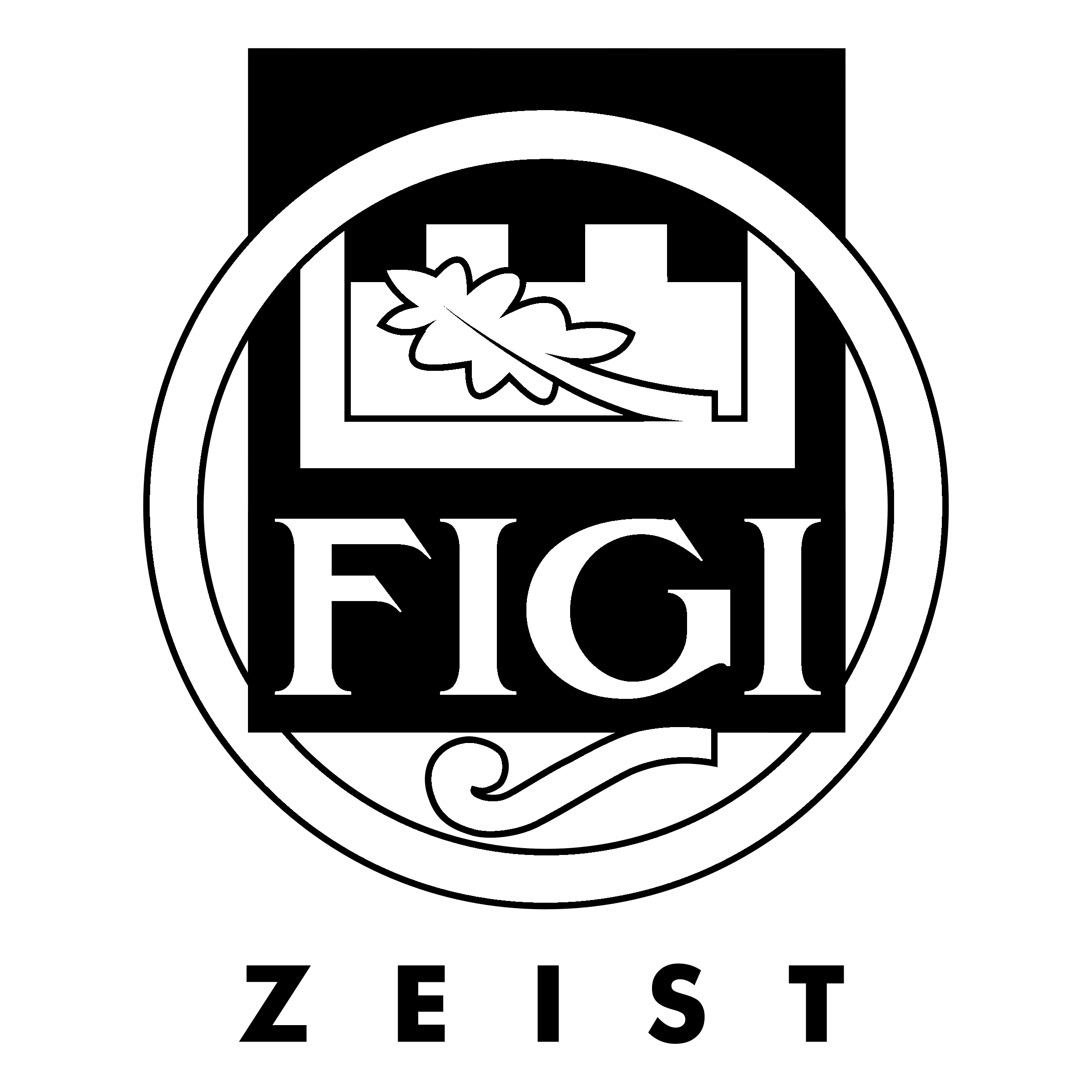 Figi Zeist Logo black and white