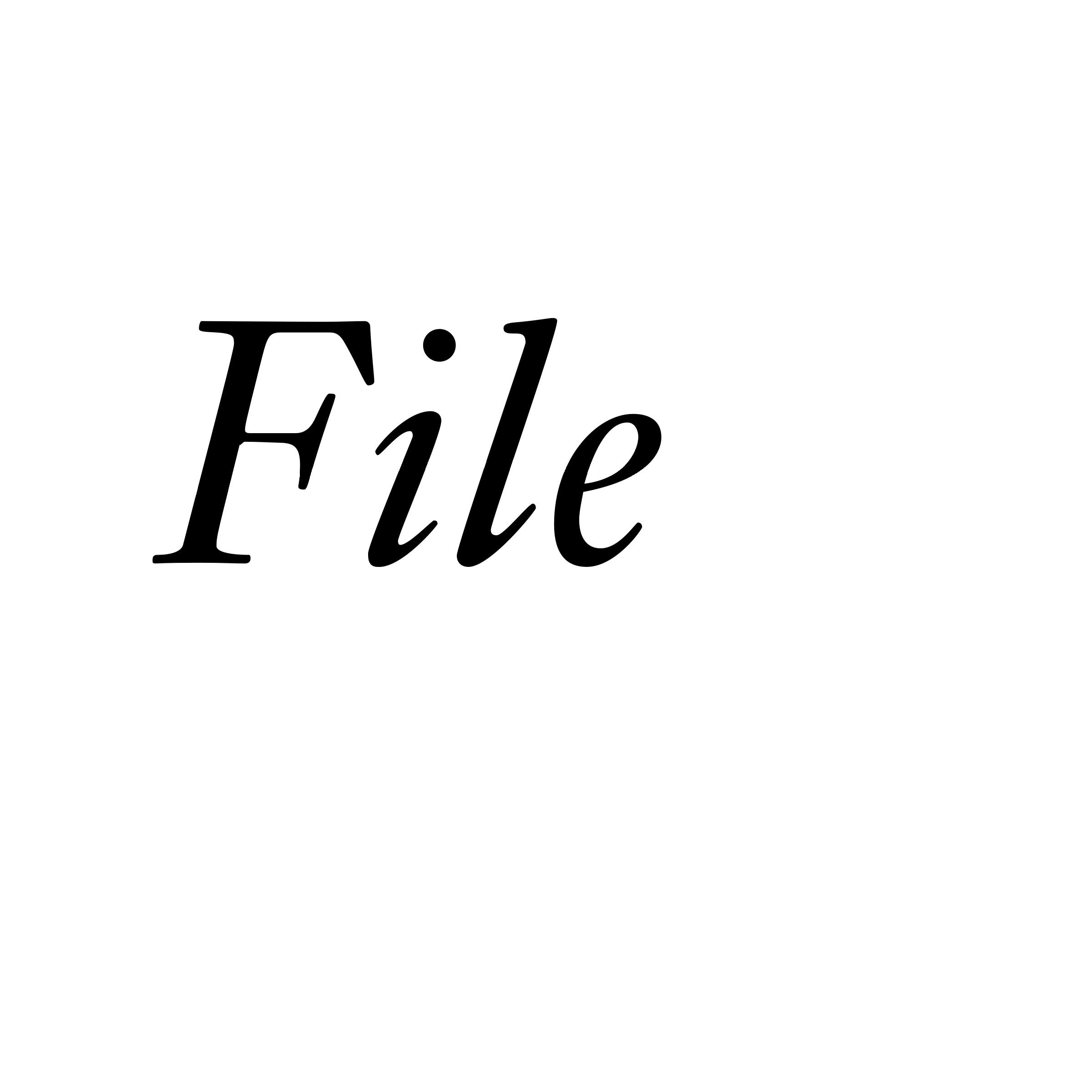 FileScreen Logo black and white