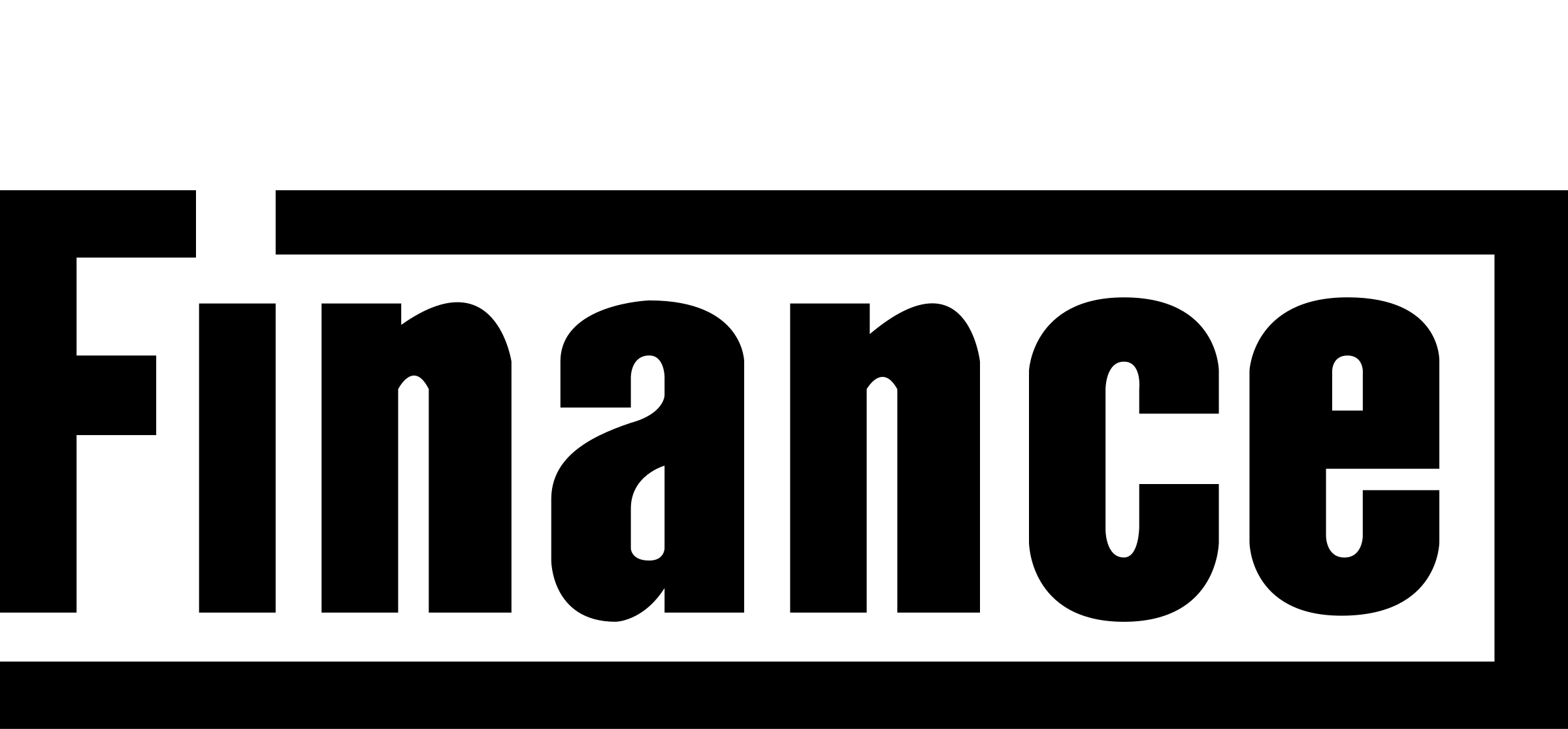 Finance Option Logo black and white