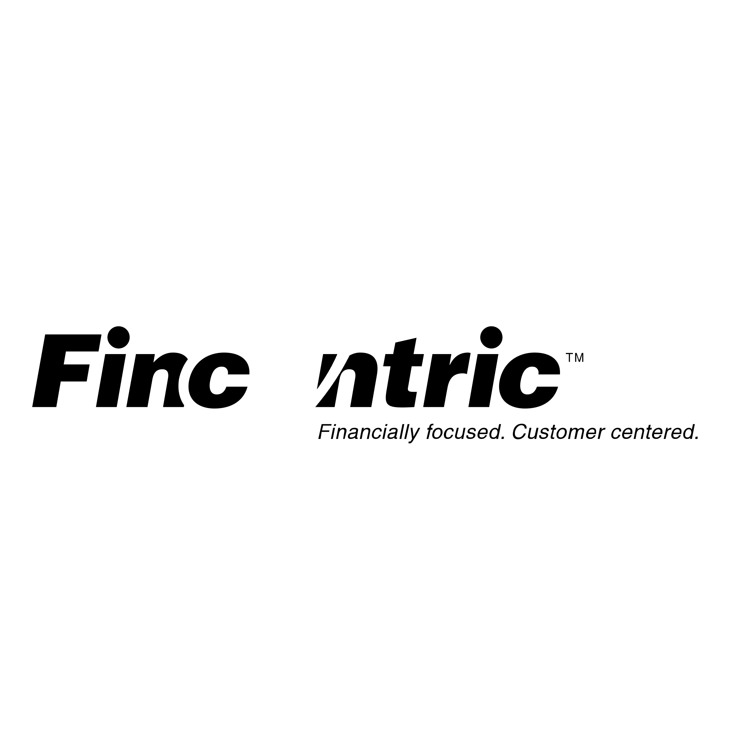 Fincentric Logo black and white