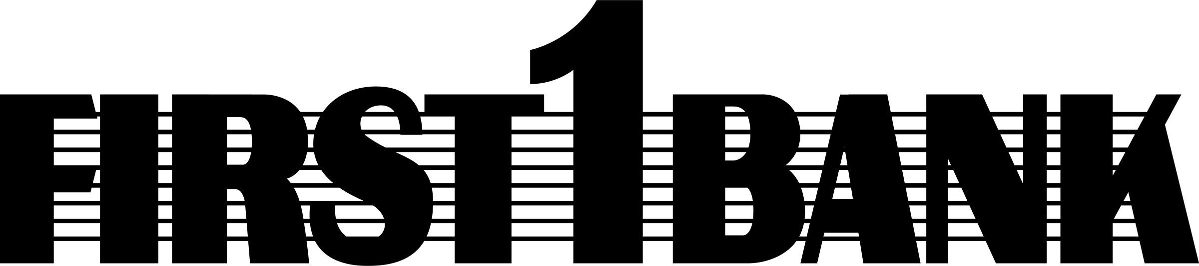 First 1 Bank Logo png transparent