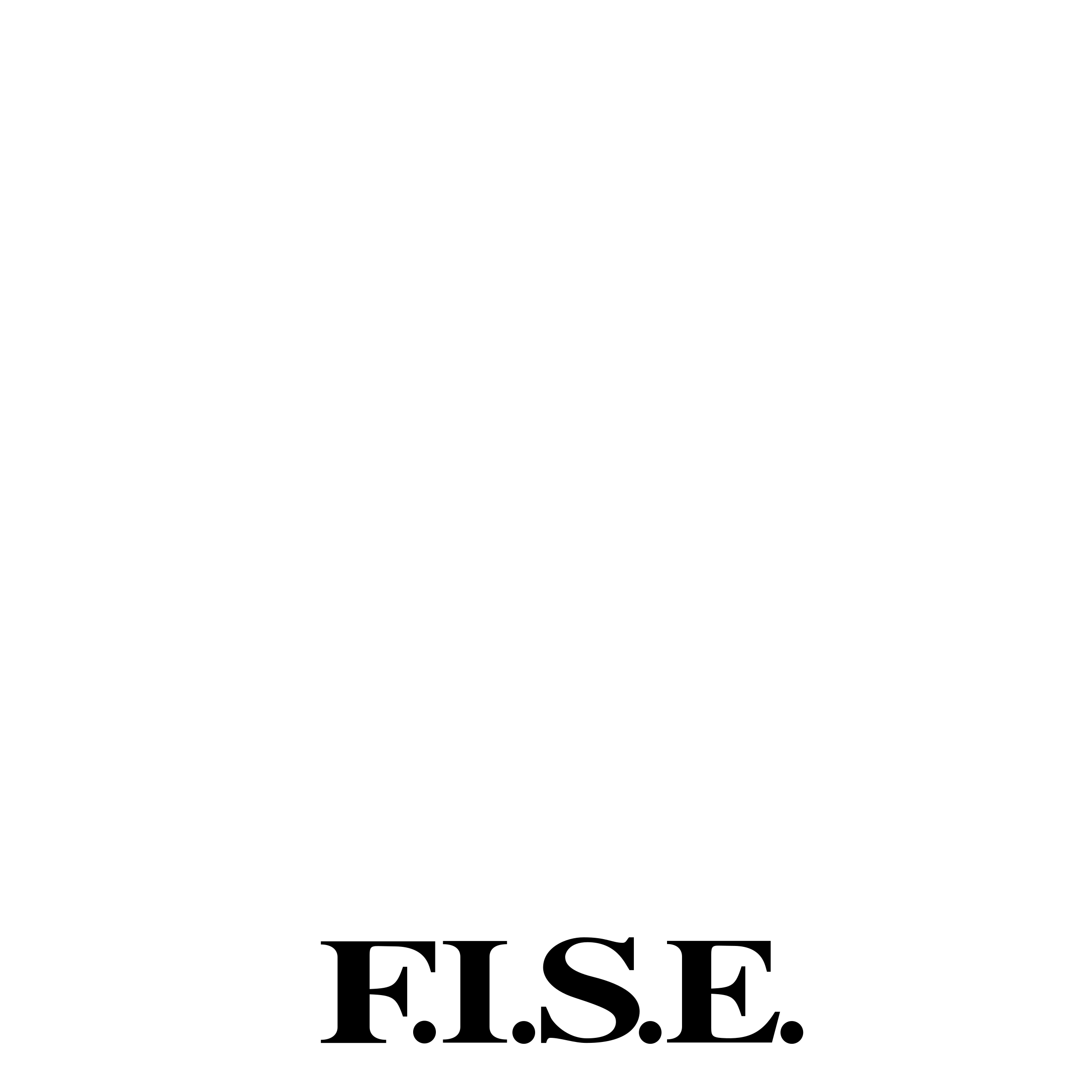 FISE Logo black and white