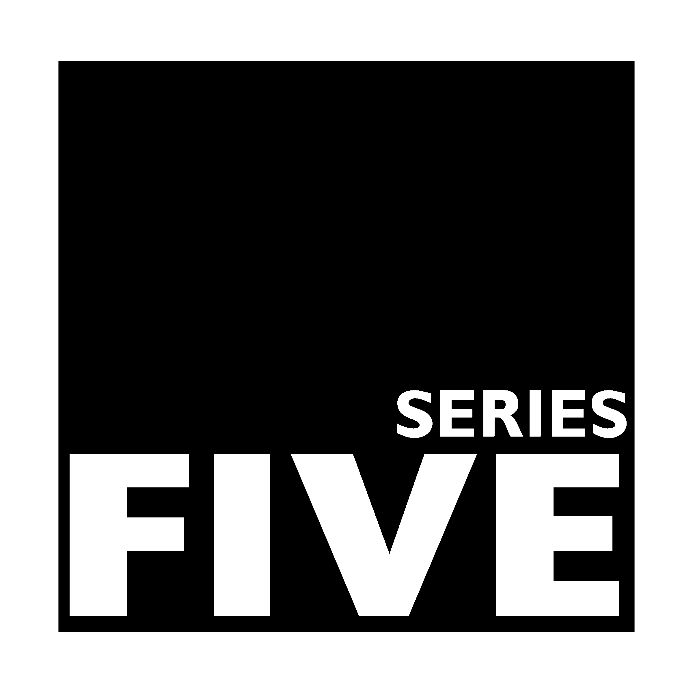 Five Series Logo black and white