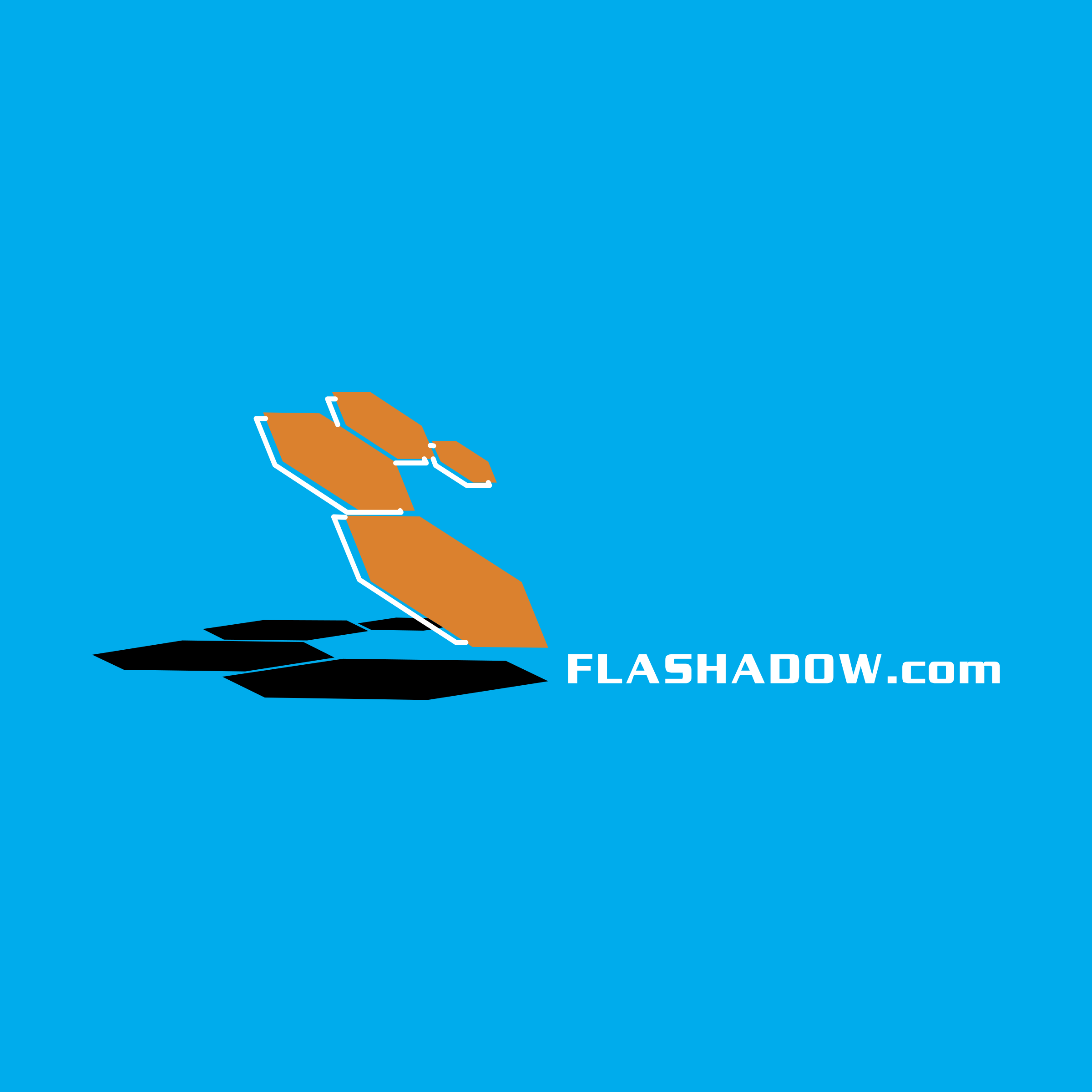 Flash Shadow Logo png transparent