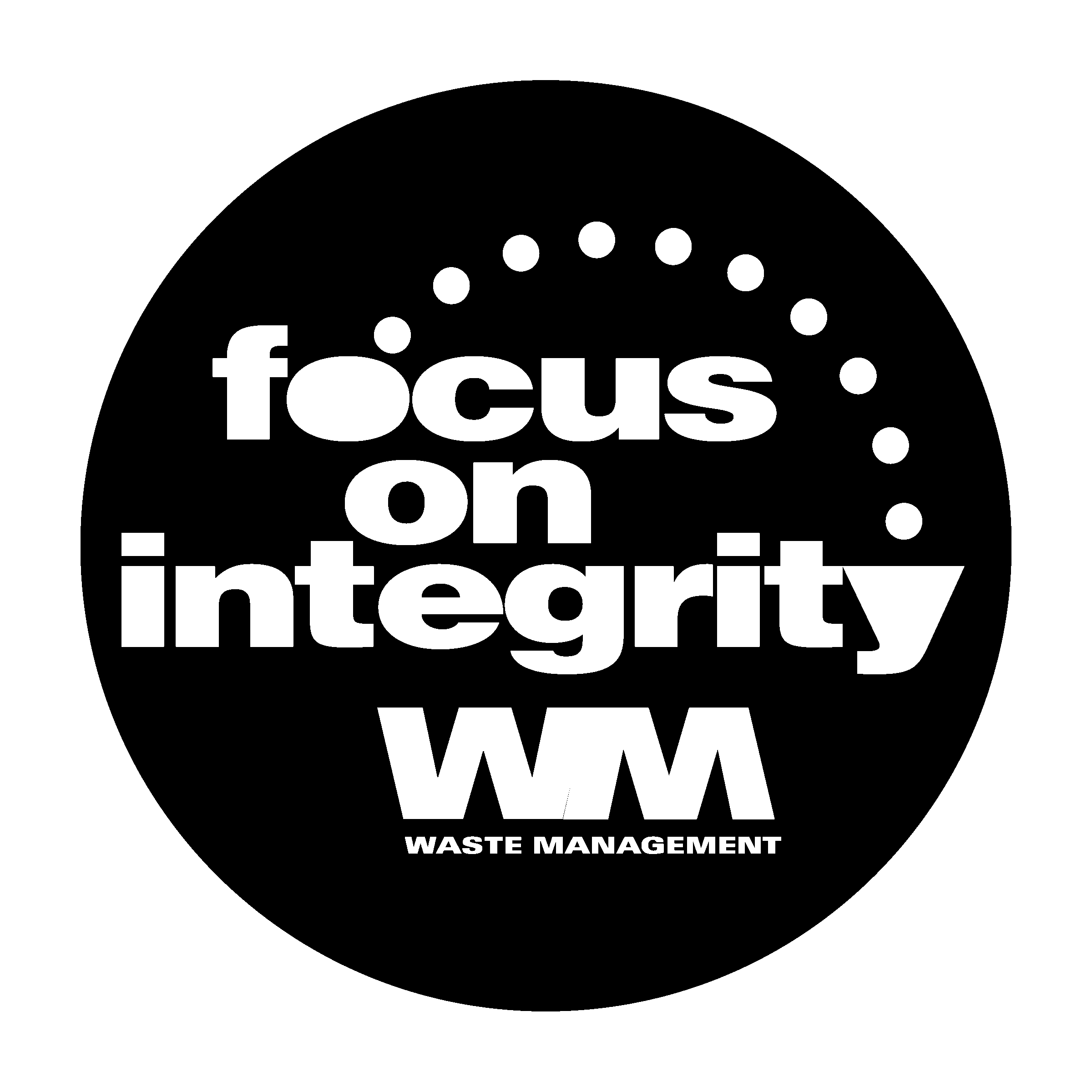 Focus on Integrity Logo black and white