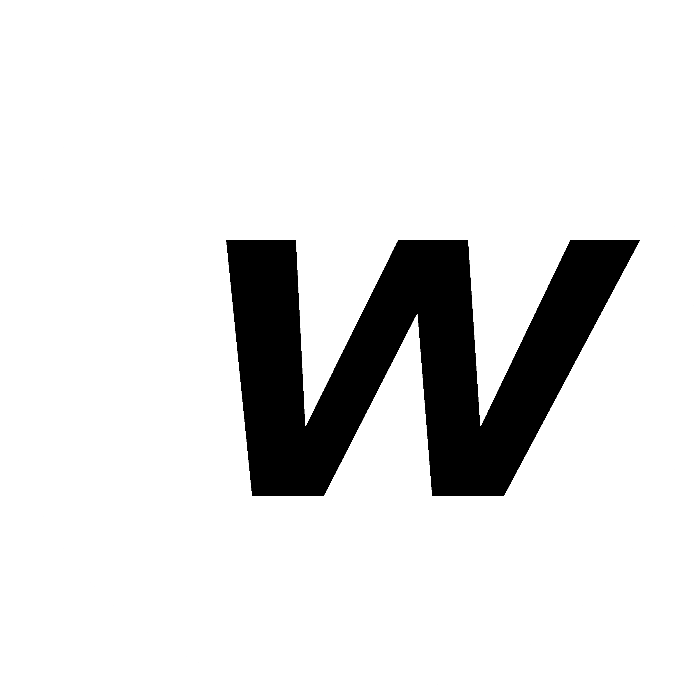 FontWorks Logo black and white