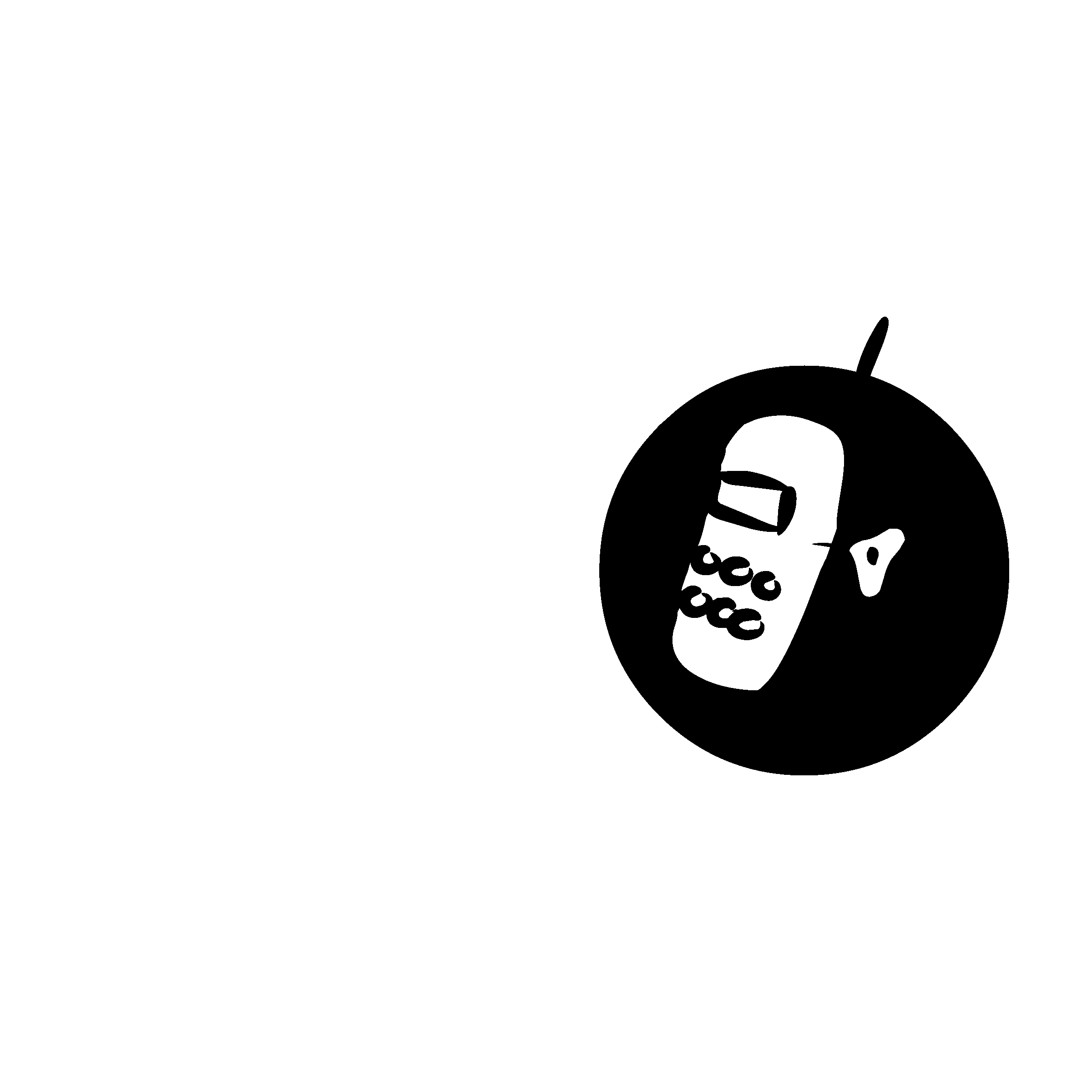 Fora Logo black and white