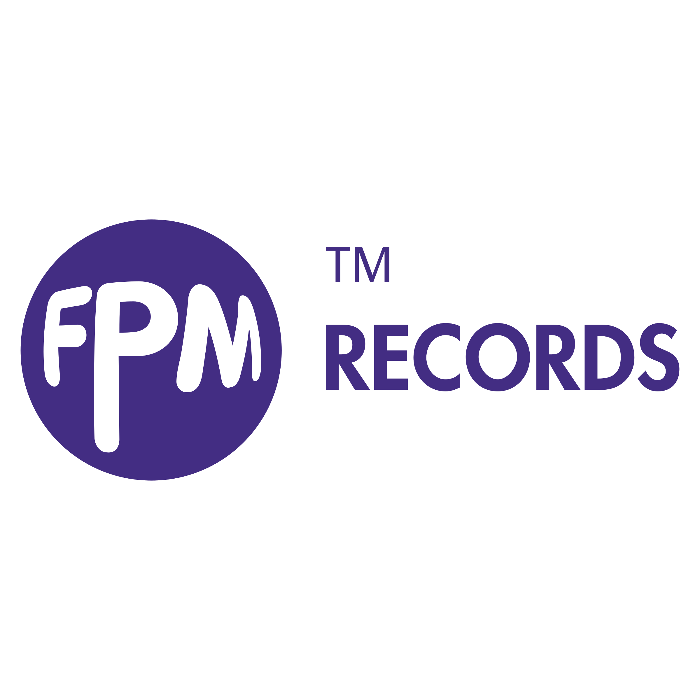 FPM Records Logo png transparent