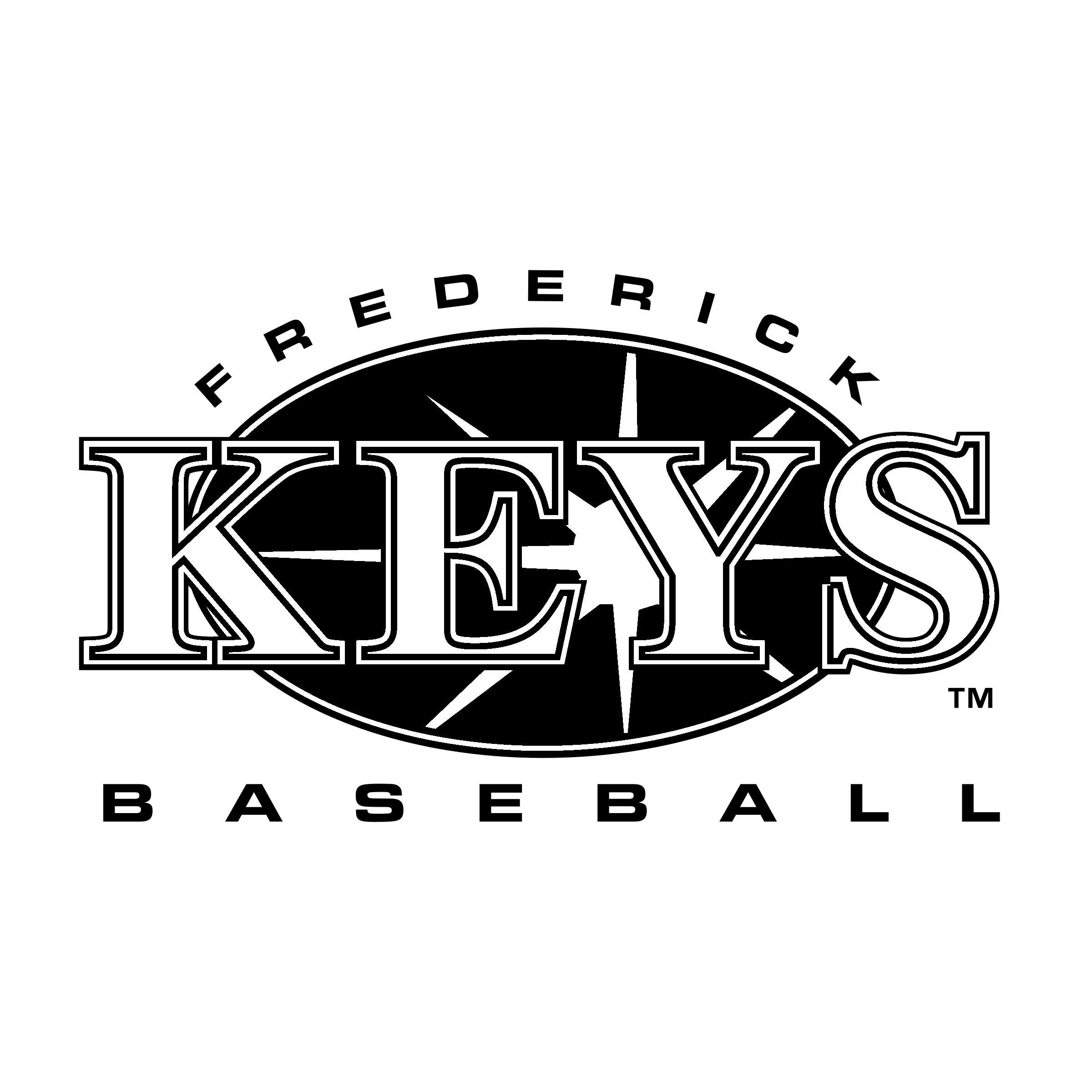Frederick Keys Logo black and white