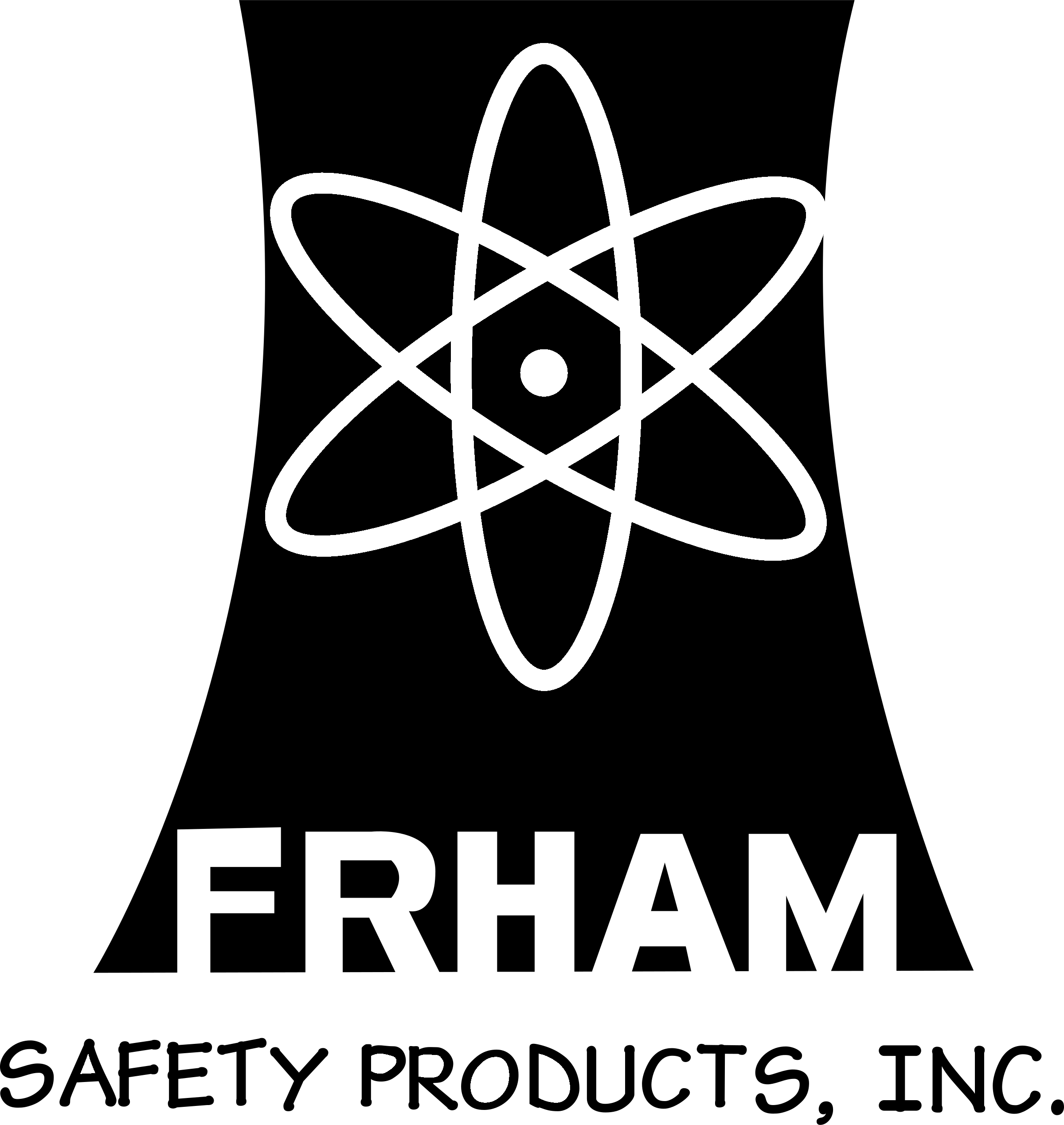 FRHAM Logo black and white