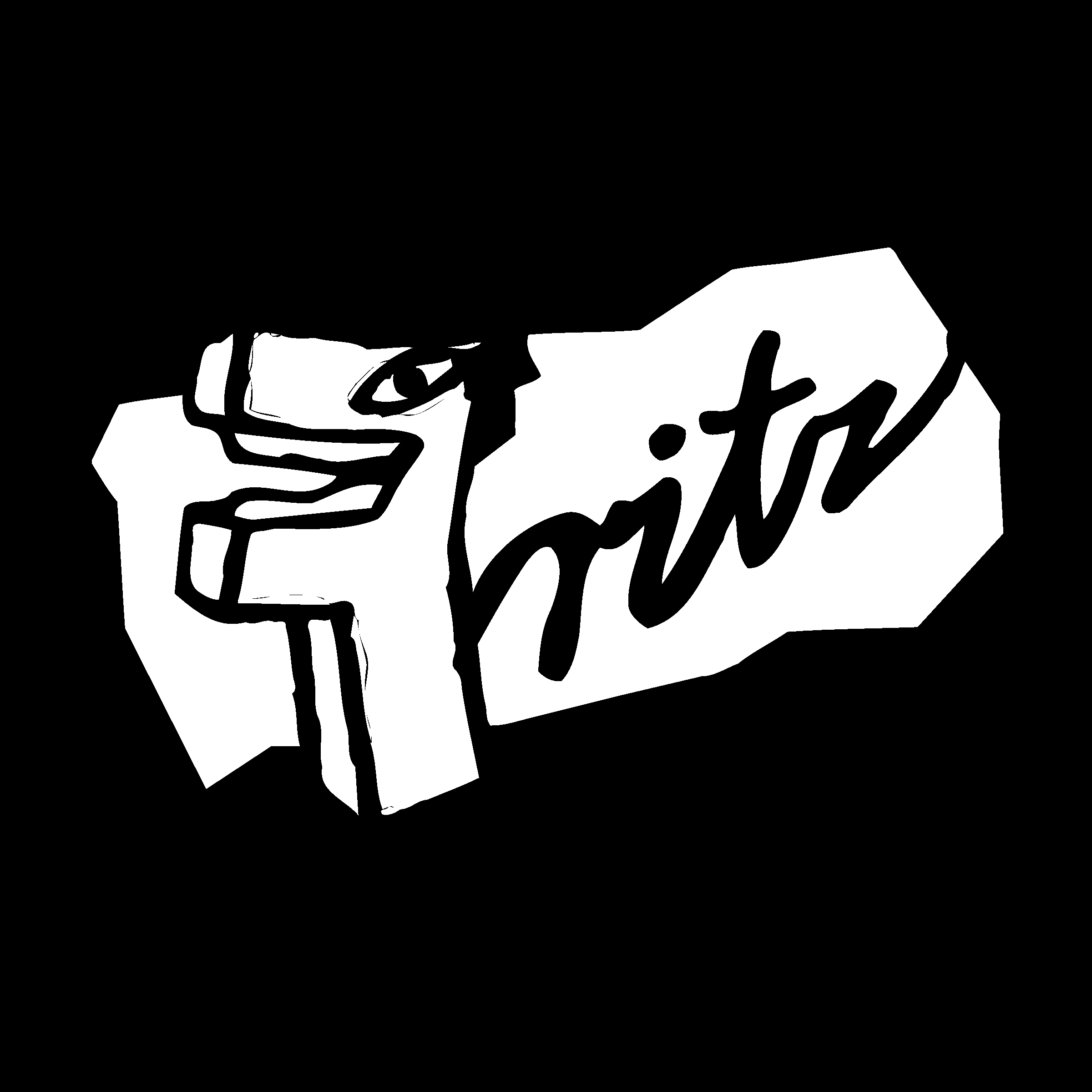 Fritz Logo black and white