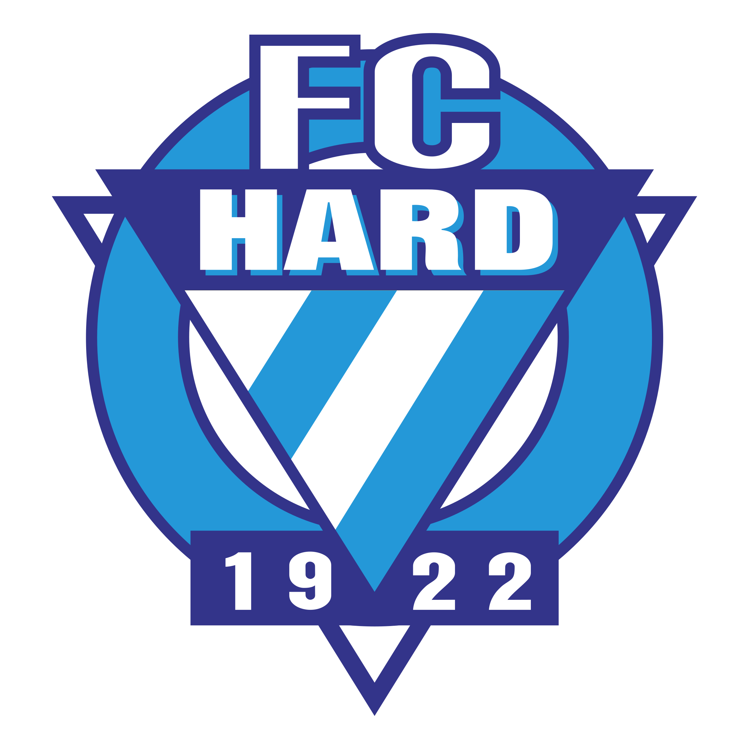 Fussballclub Blumenland Hard Logo png transparent