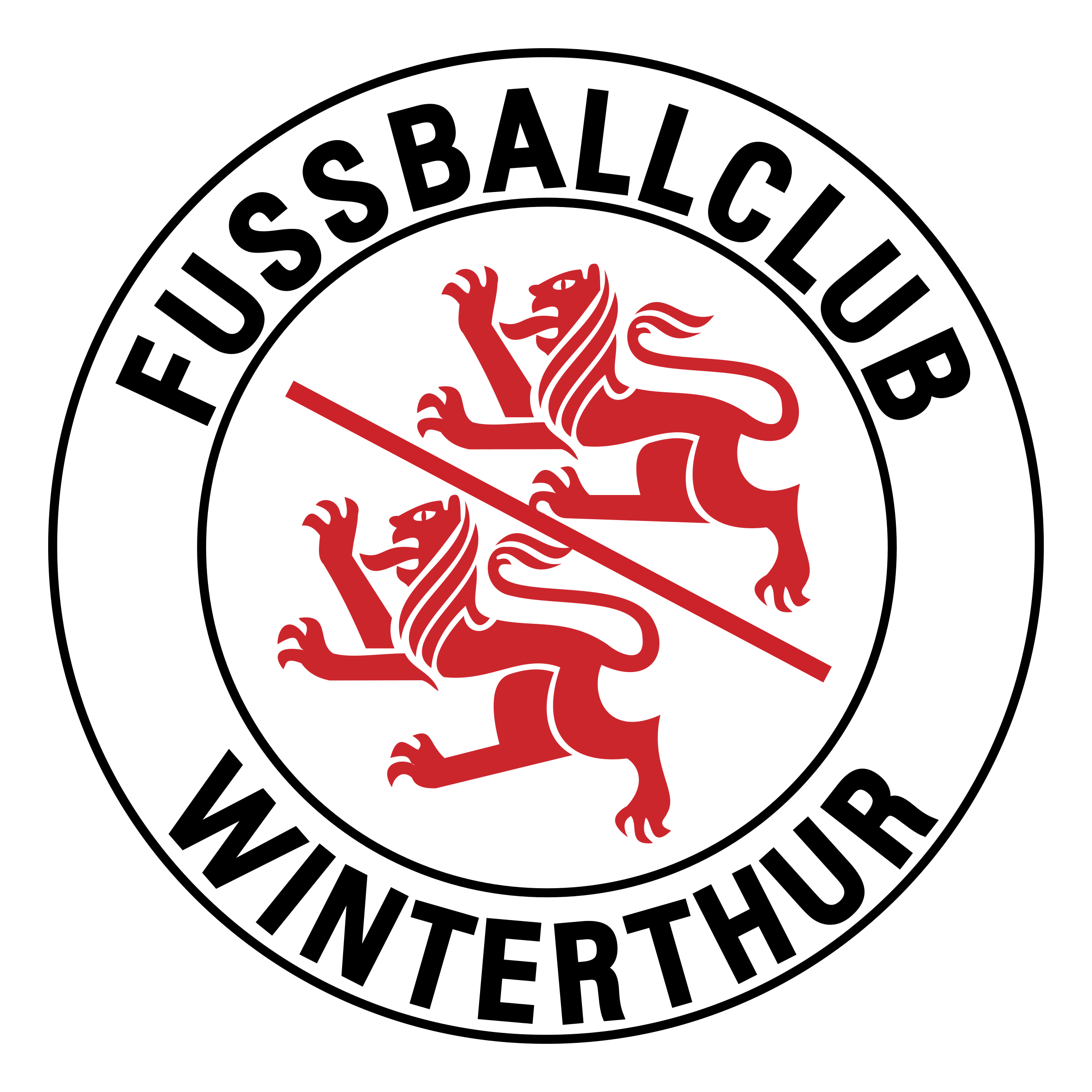 Fussballclub Winterthur de Winterthur Logo png transparent