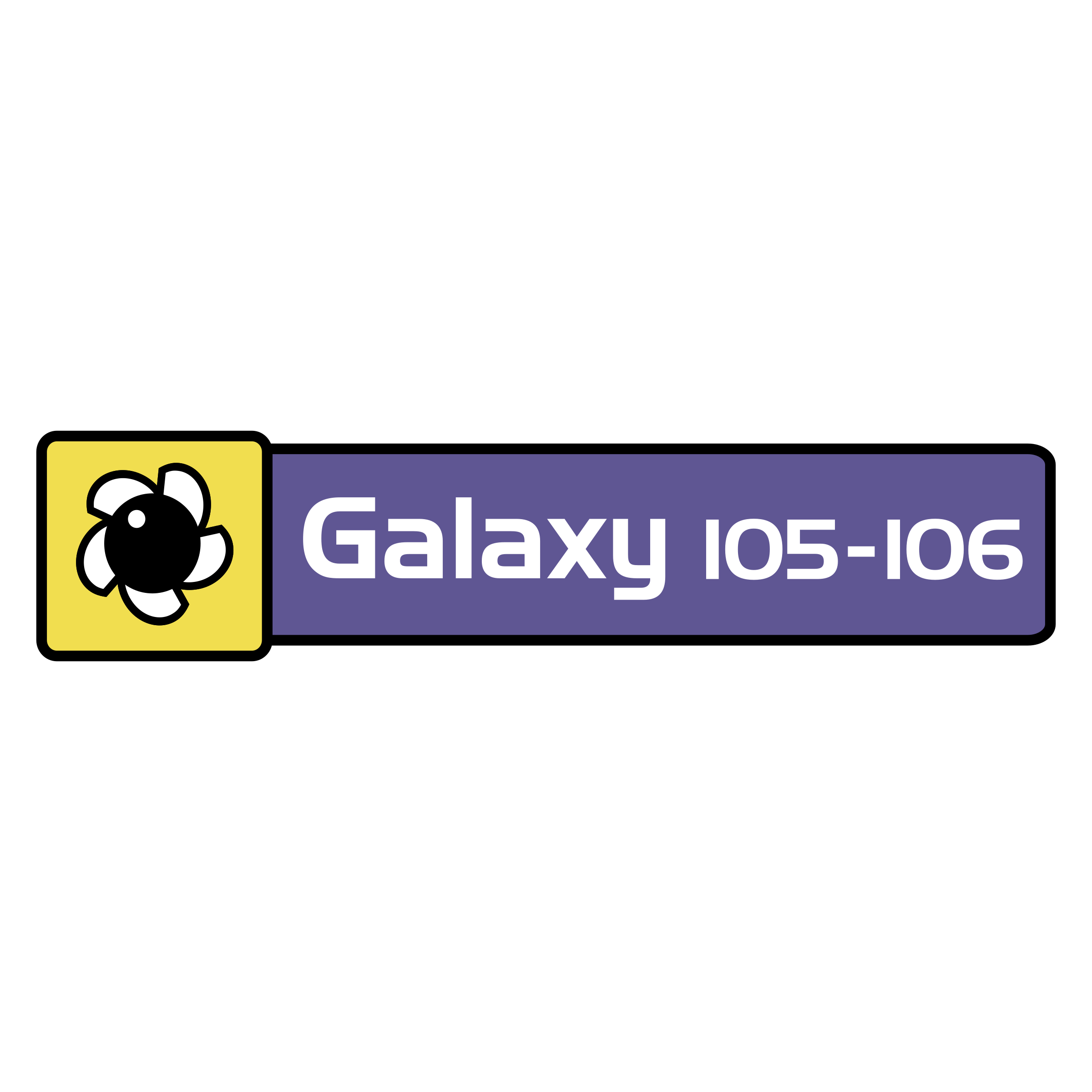 Galaxy 105 106 Logo png transparent