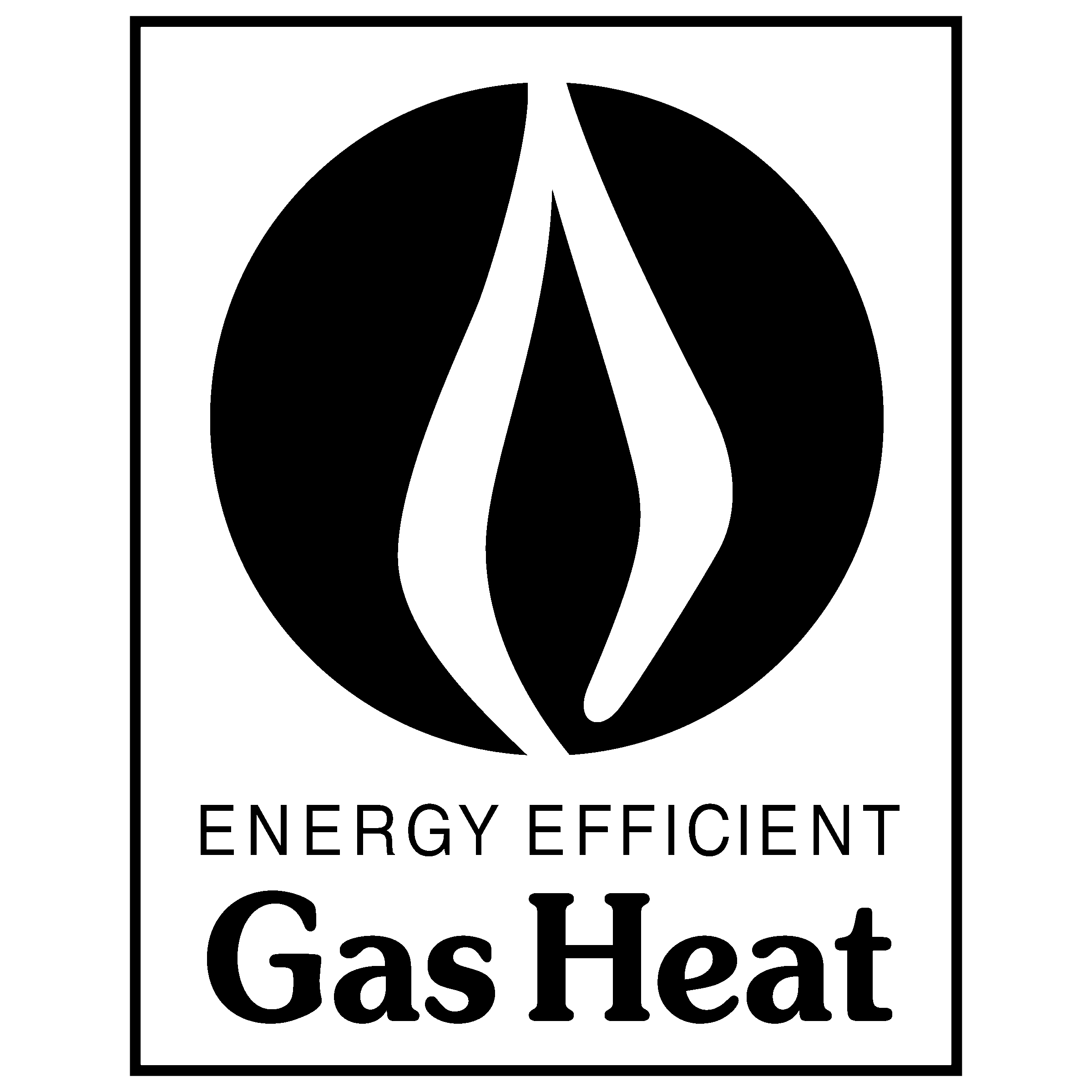 Gas Heat Logo PNG Transparent & SVG Vector Freebie Supply
