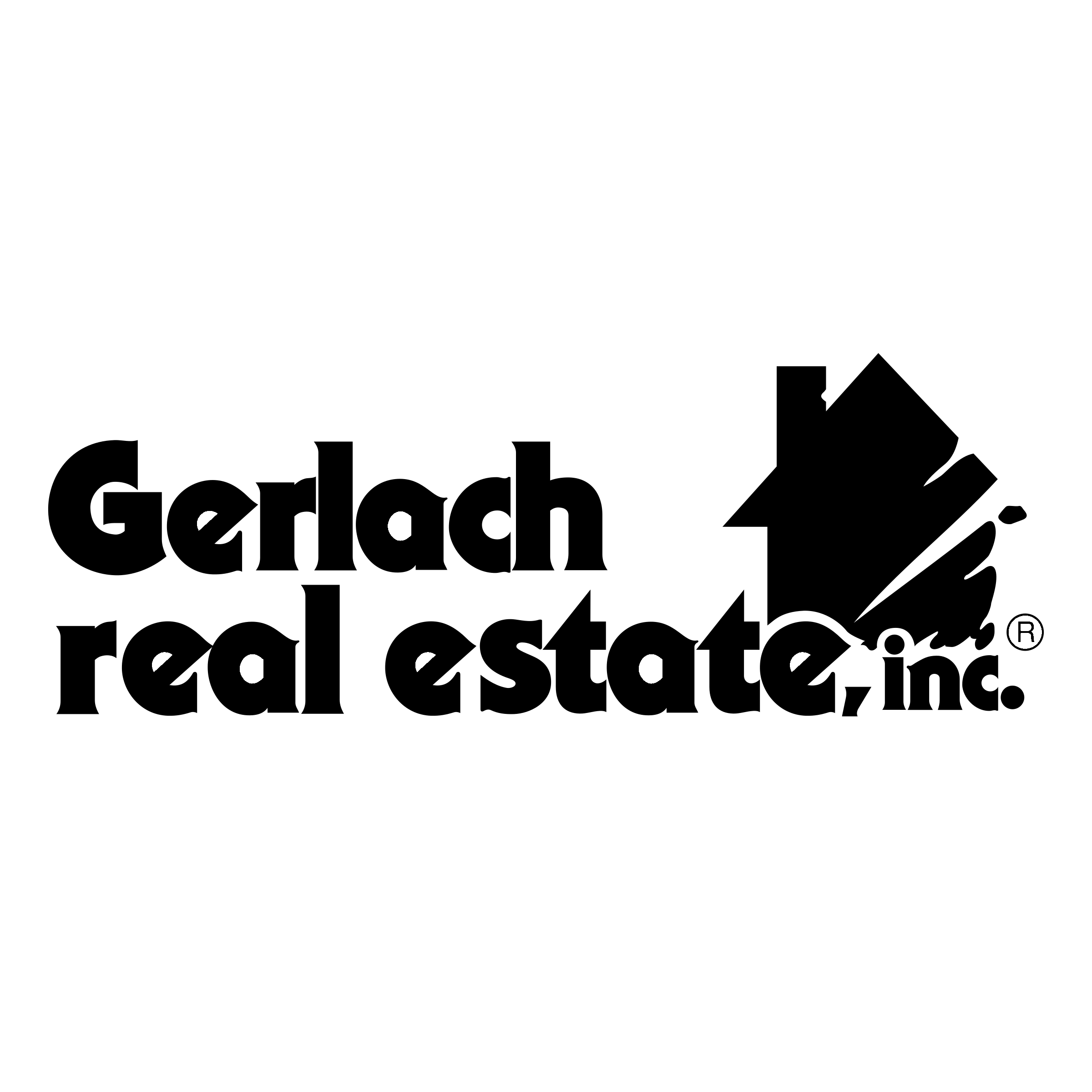 Gerlach Real Estate Logo PNG Transparent & SVG Vector Freebie Supply