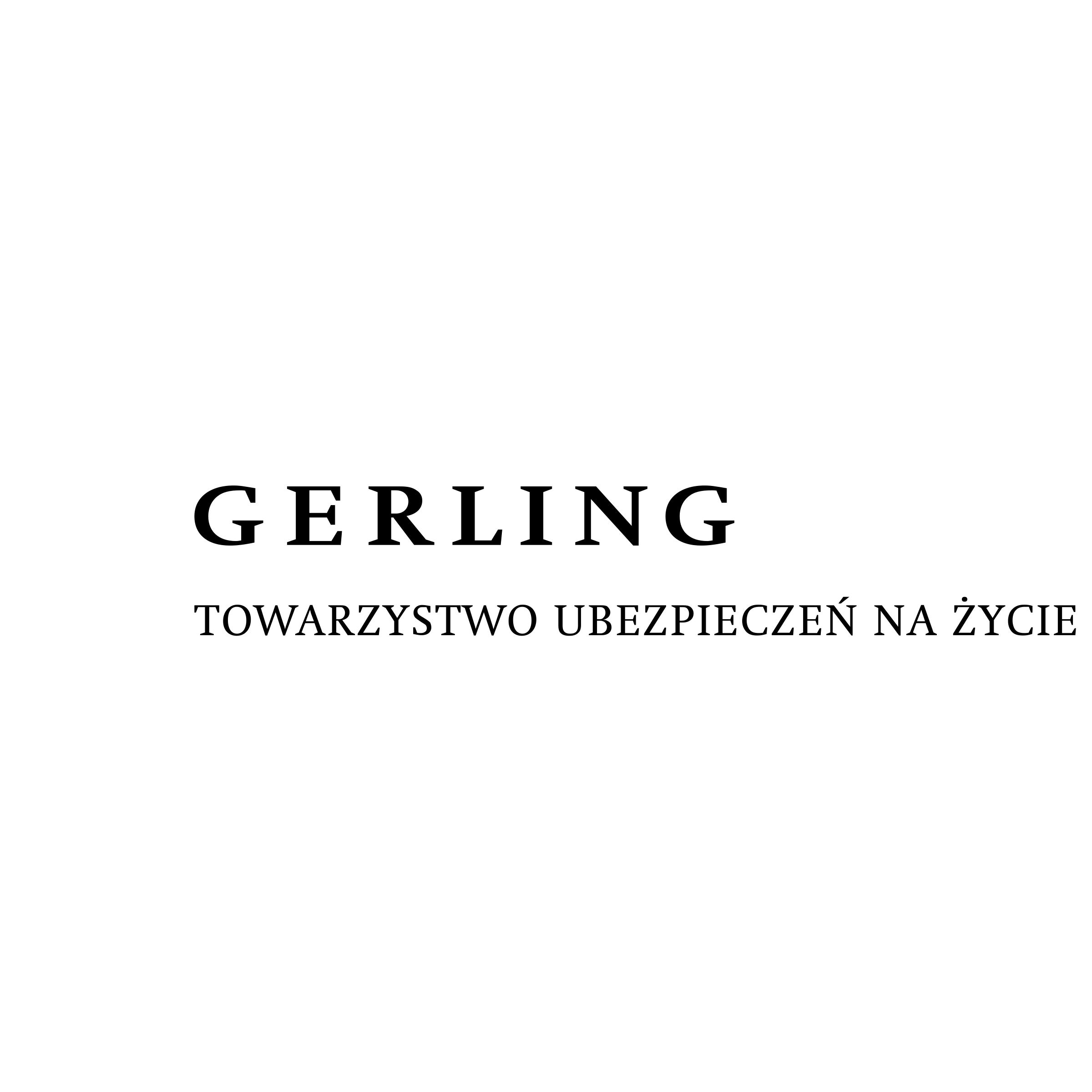 Gerling Logo black and white