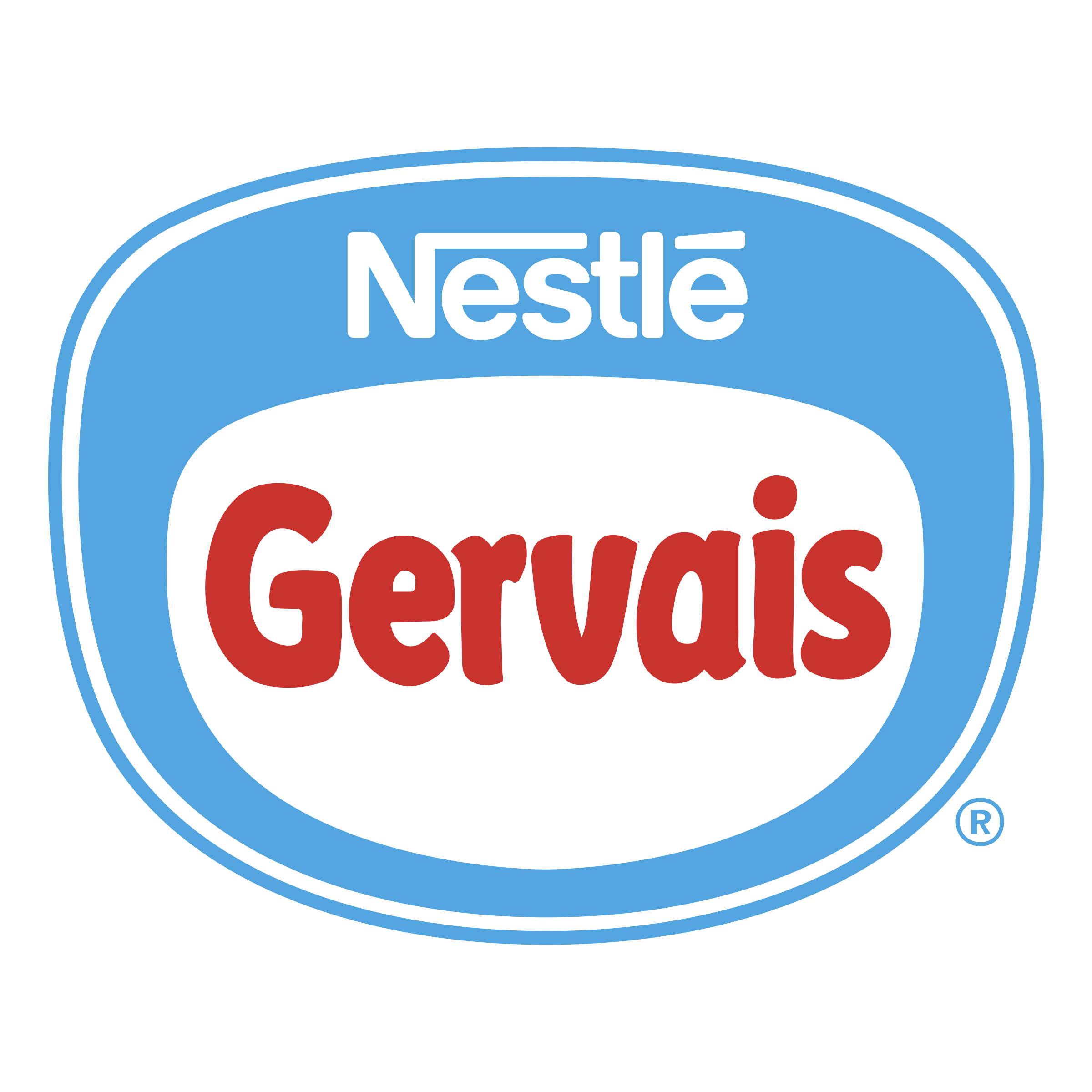 Gervais Logo PNG Transparent & SVG Vector Freebie Supply