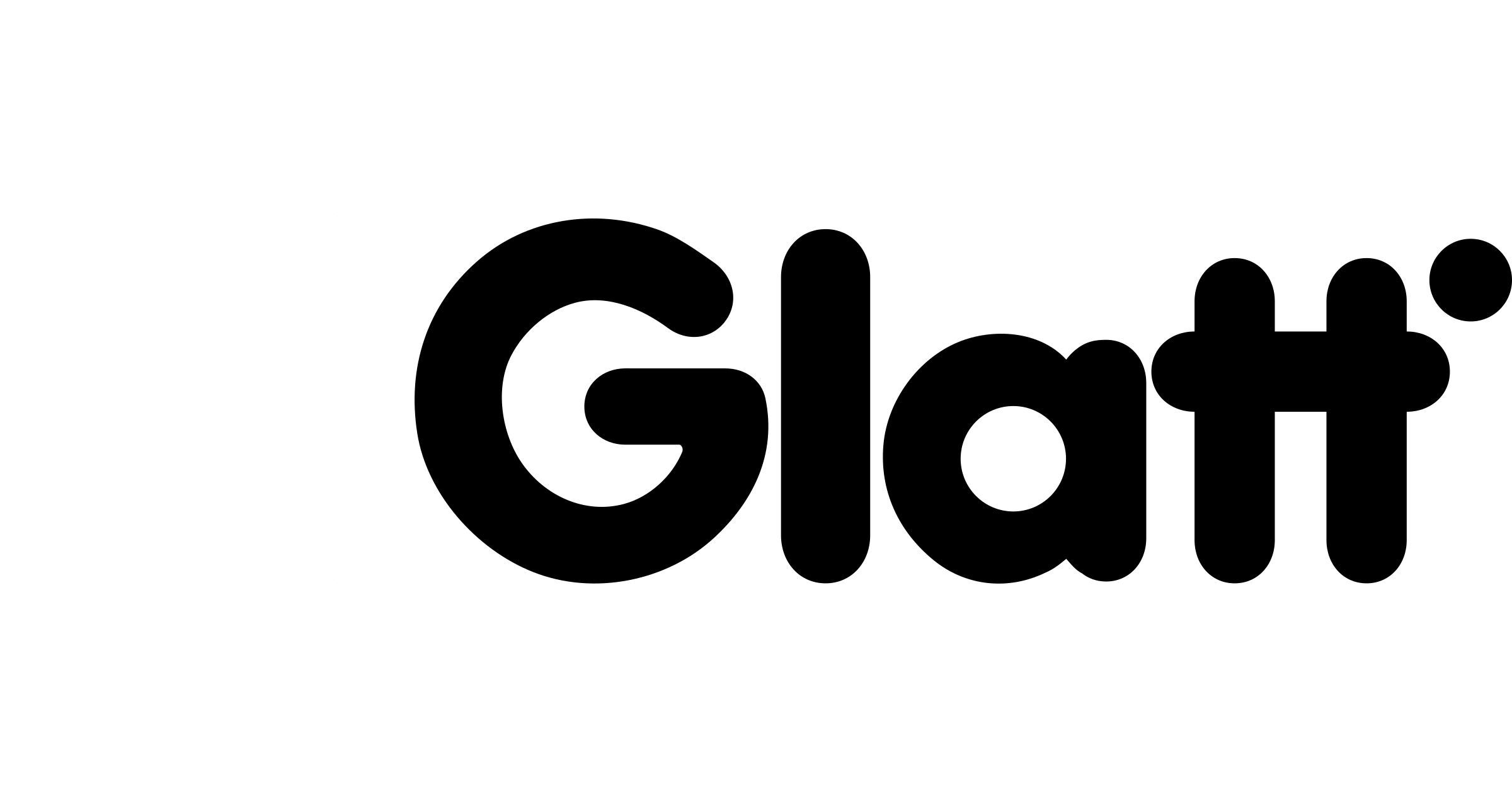 Glatt Logo black and white