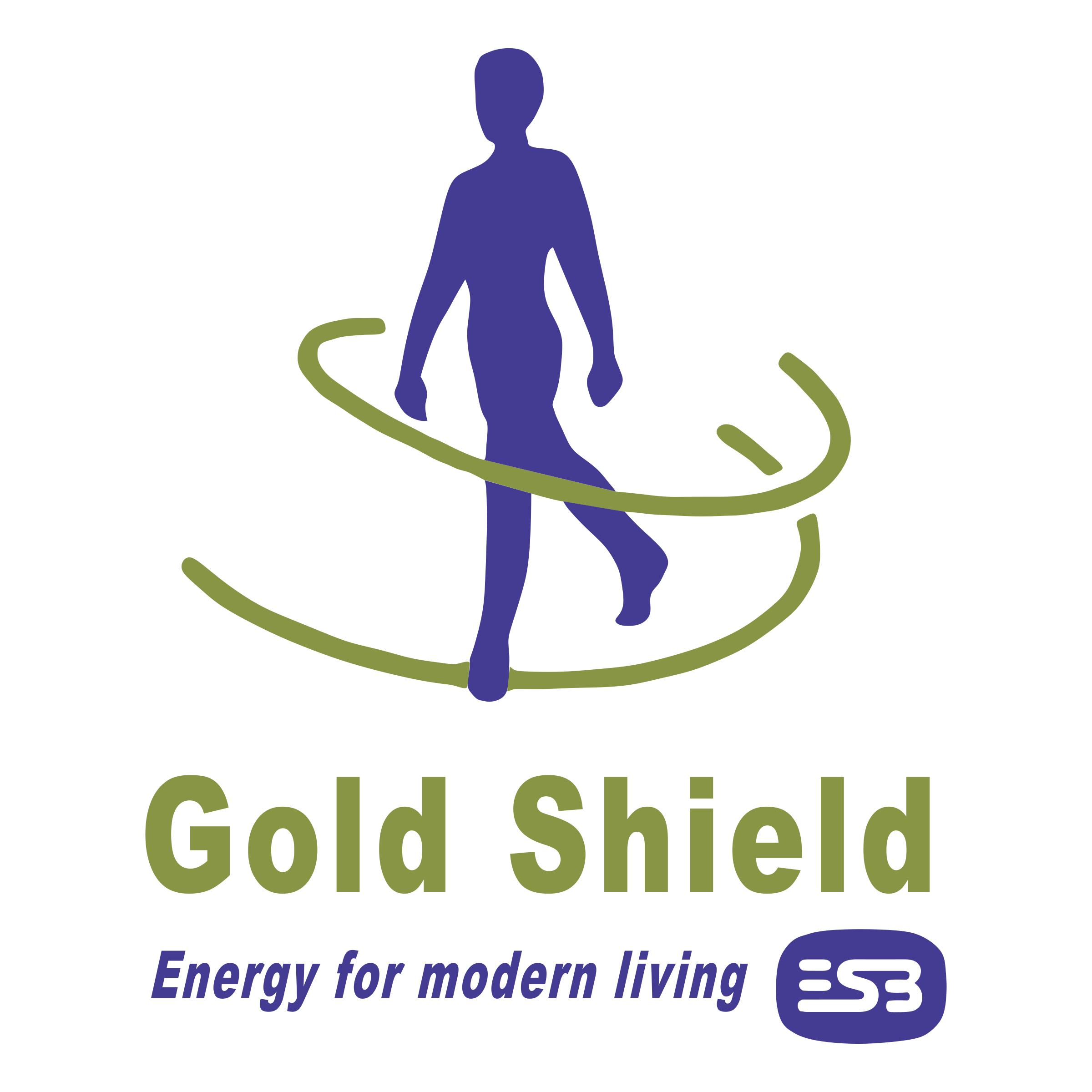 Gold Shield Logo png transparent